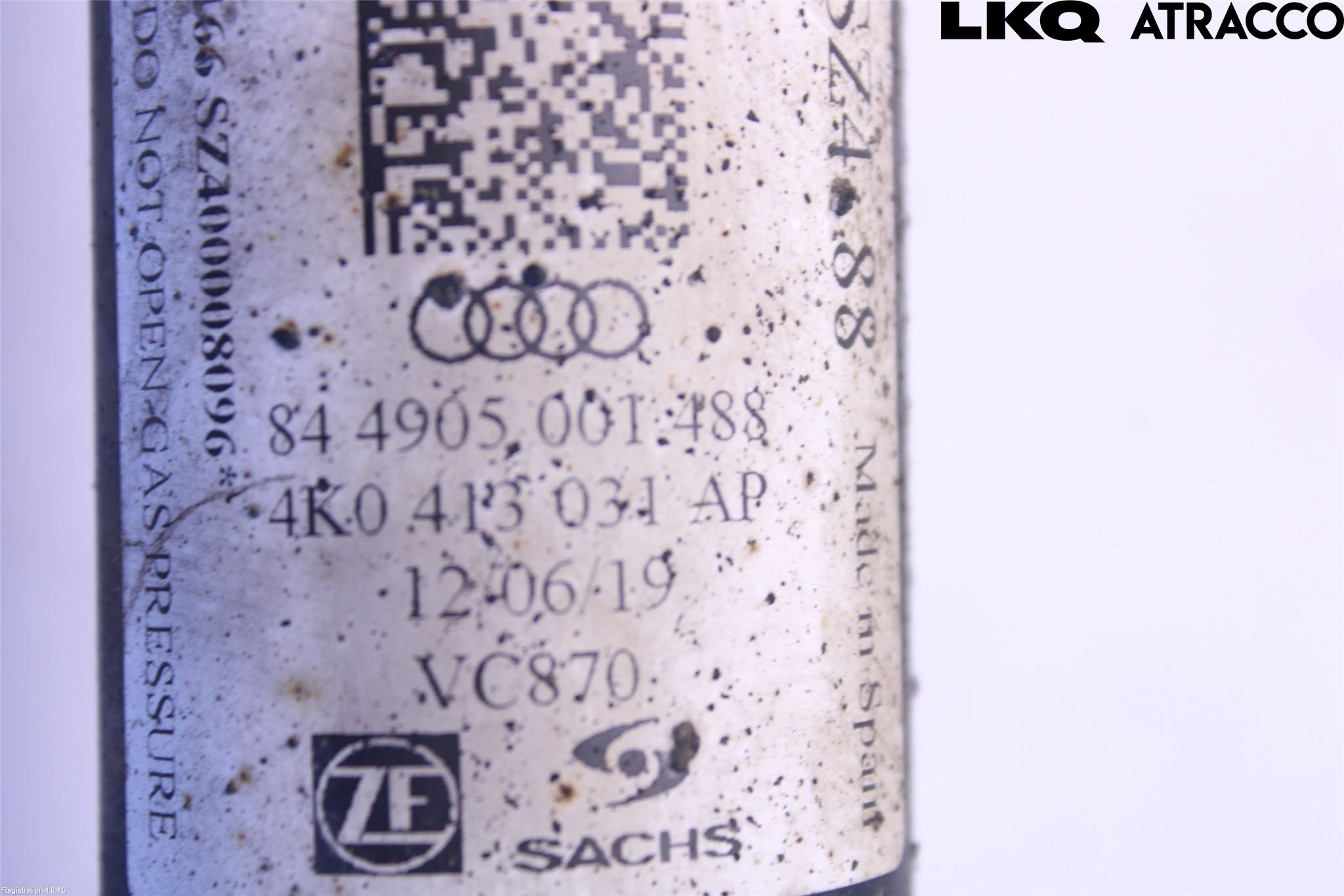 Audi A6 F2/C8 19- Fjäderben Fram Höger