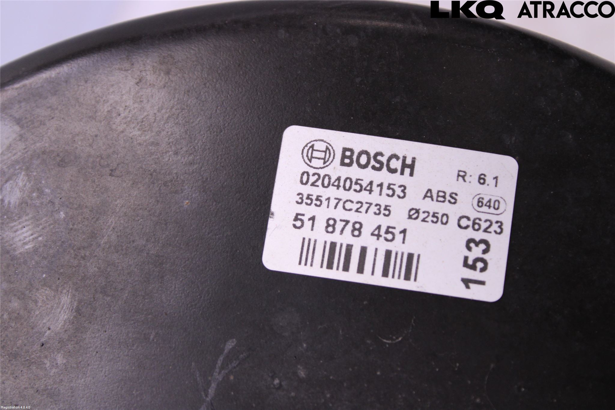 Fiat PUNTO EVO 10-12 Bromsservo