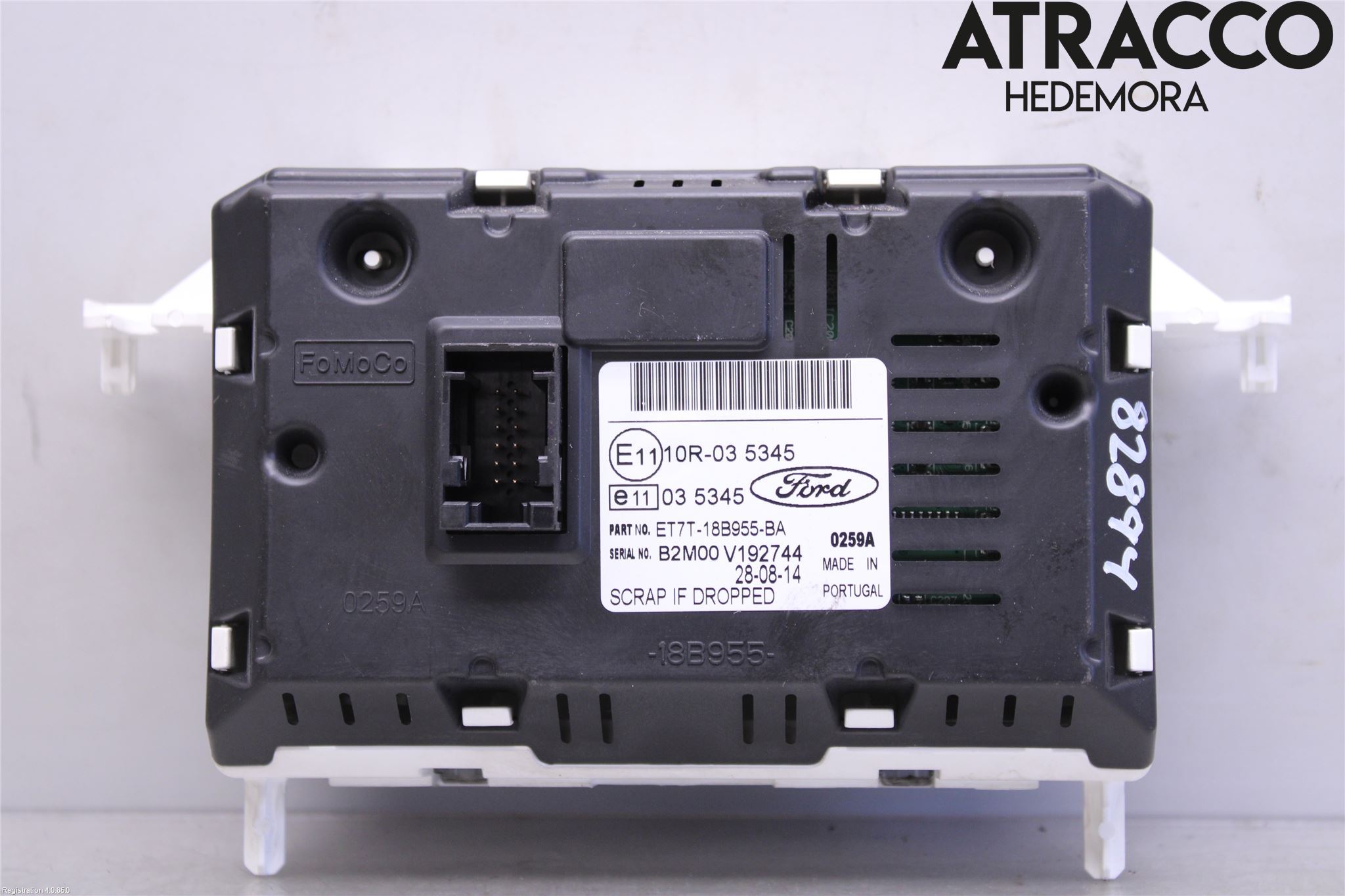 Ford TRANSIT/TOURNEO COURIER 13-23 Kontrolldisplay