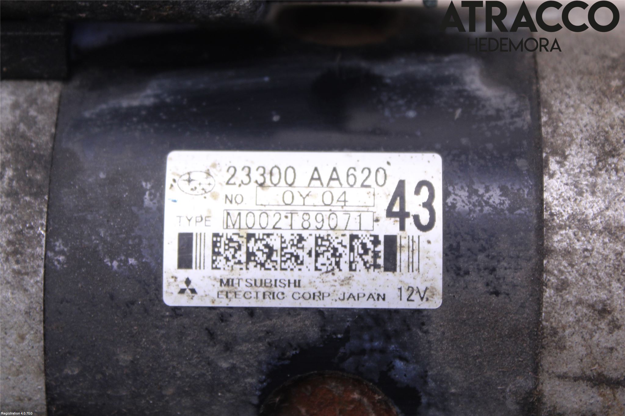 Subaru FORESTER SH  08-13 Startmotor Diesel