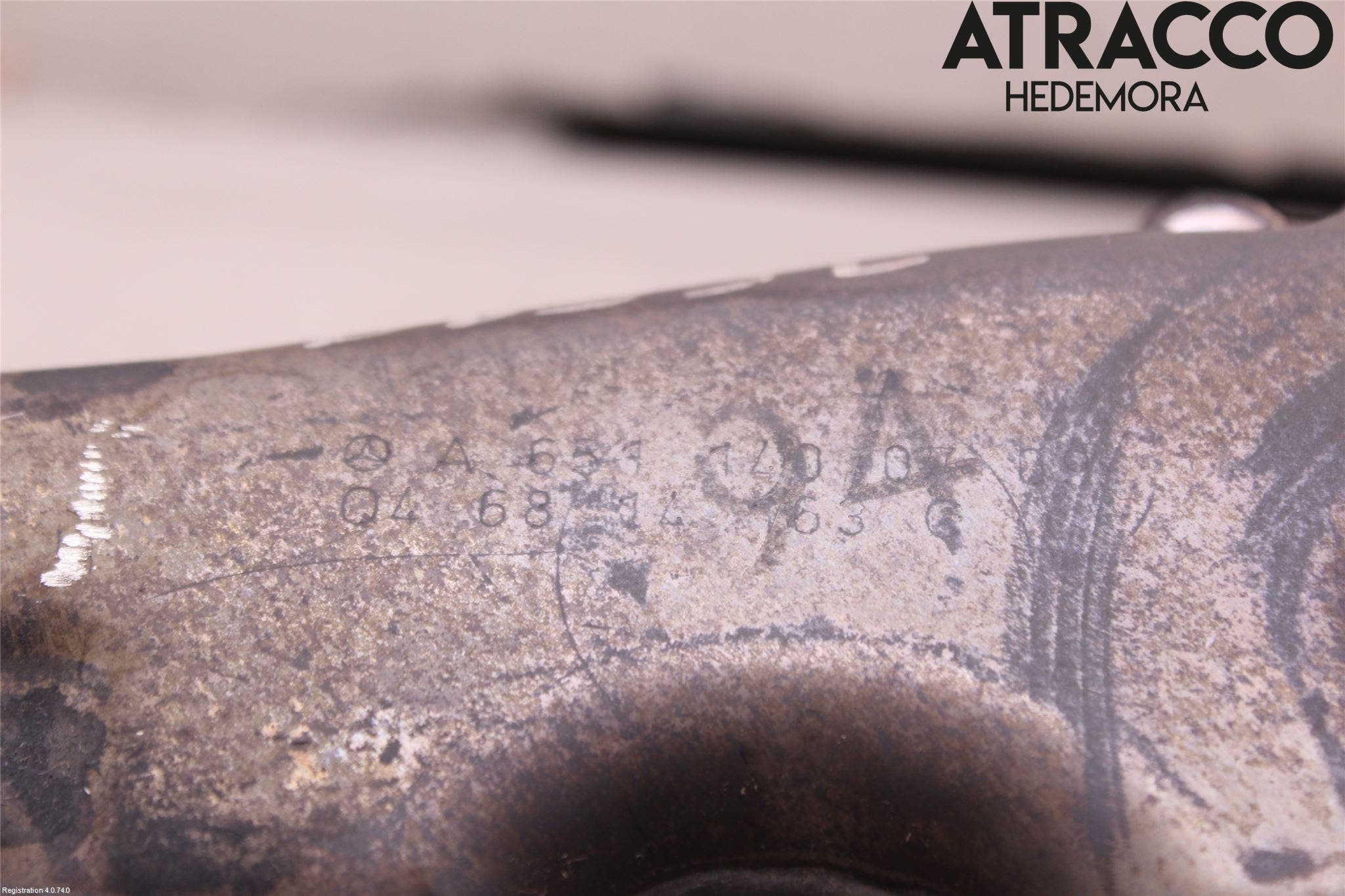 Mercedes-Benz MB A-KLASS (W176) 13-18 Grenrör Avgas