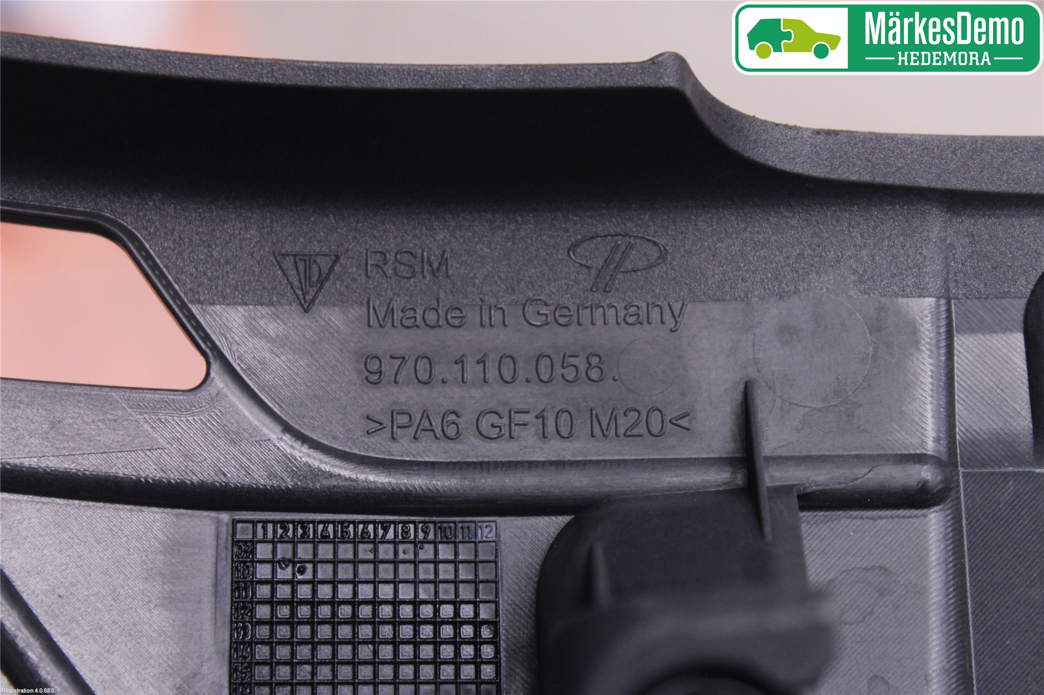 Porsche PANAMERA 09- Motorkåpa