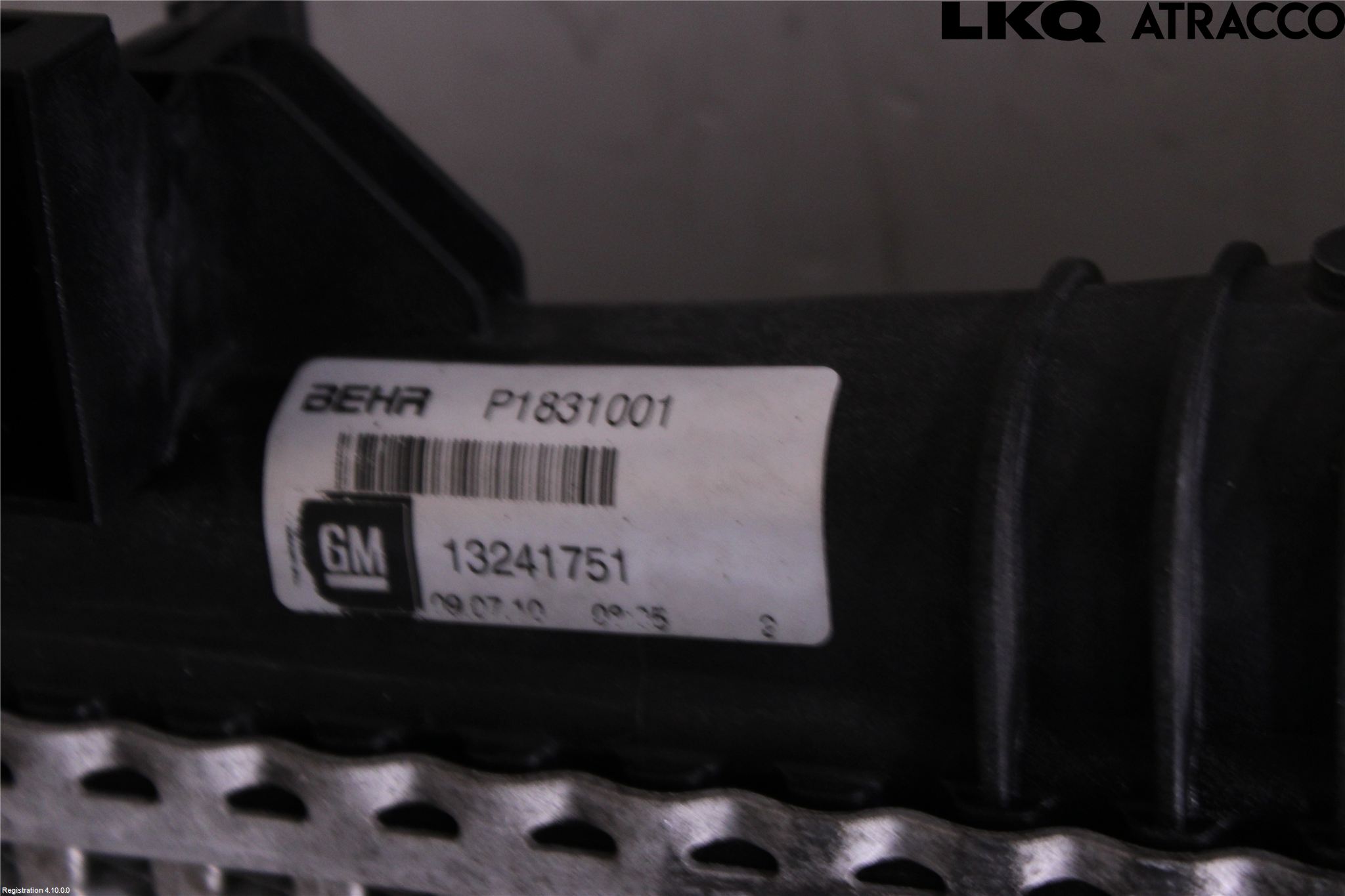 Saab 9-5 10-12 Laddluft-Intercooler Kyl