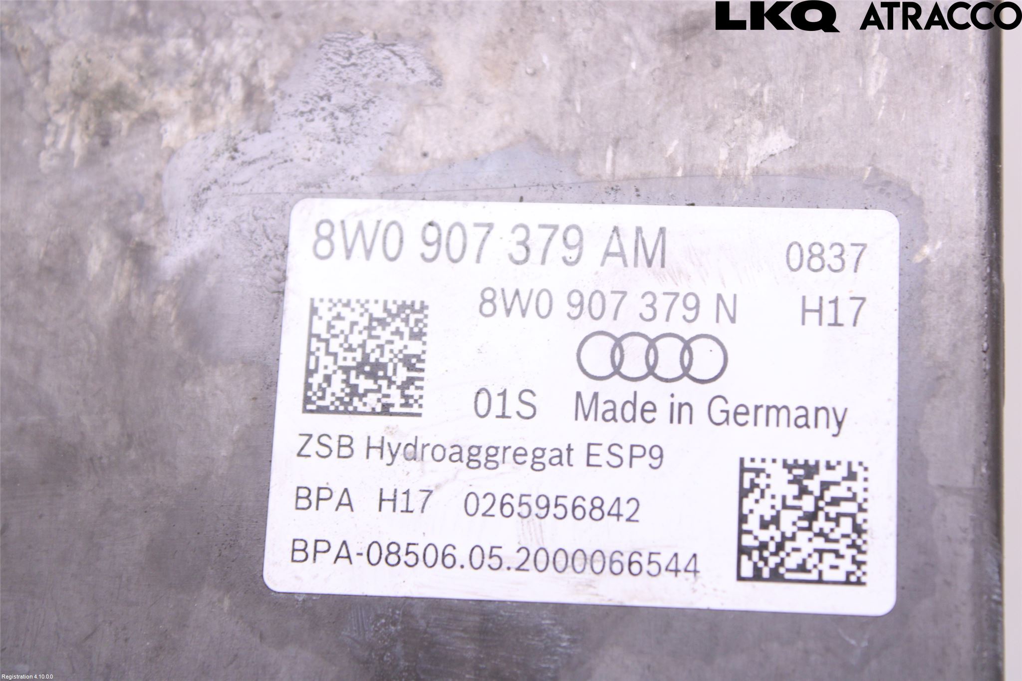Audi A4/S4 B9 20- Abs Hydraulaggregat