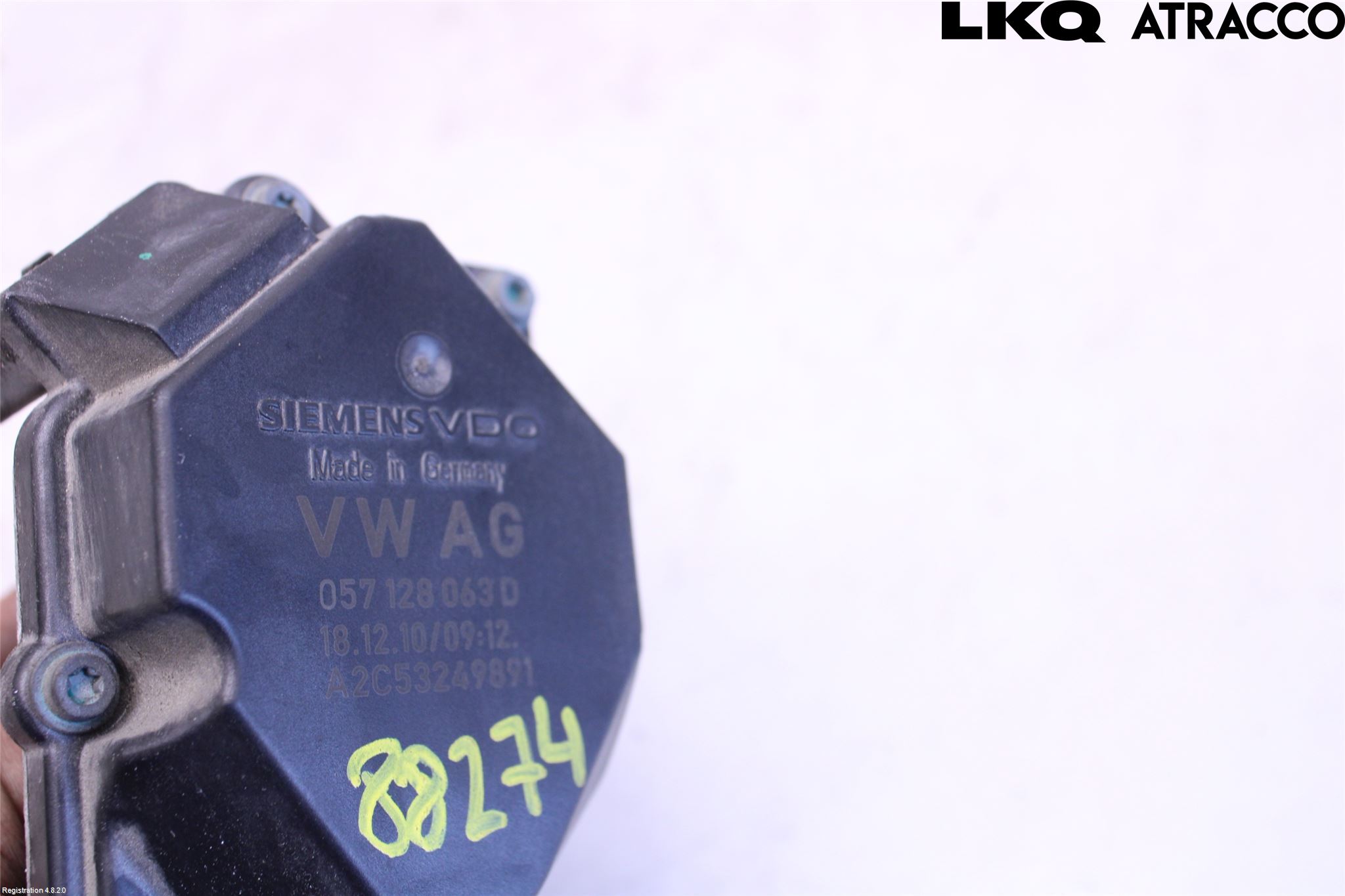 Audi A5 07-16 Injspjällhus