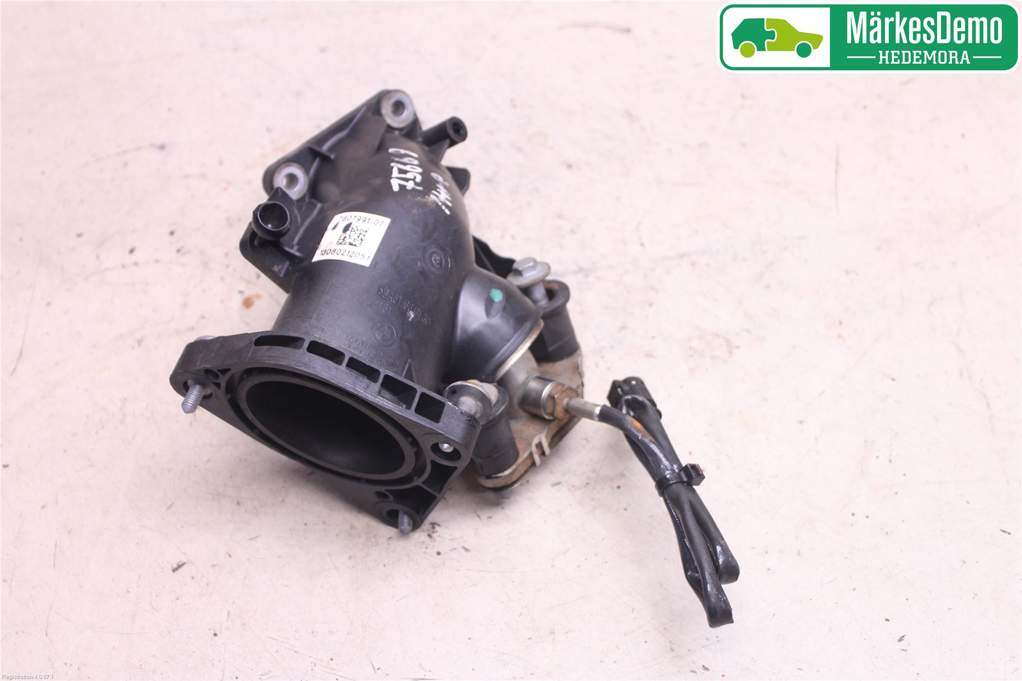 BMW 3 F30/F31/F80 12-19 Laddluft-Intercoolerrör