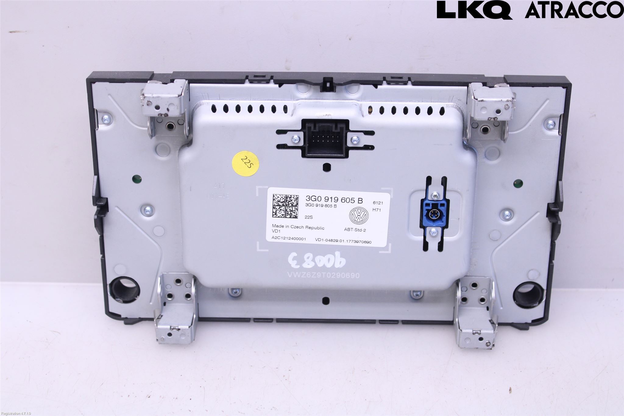 Volkswagen VW TOURAN 16- Cd Radio - Multimediapanel