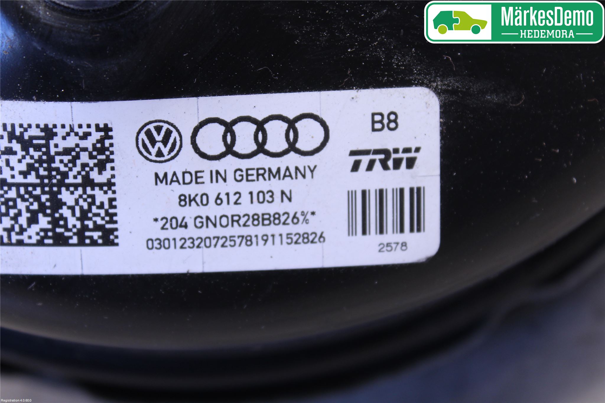 Audi A5 07-16 Bromsservo