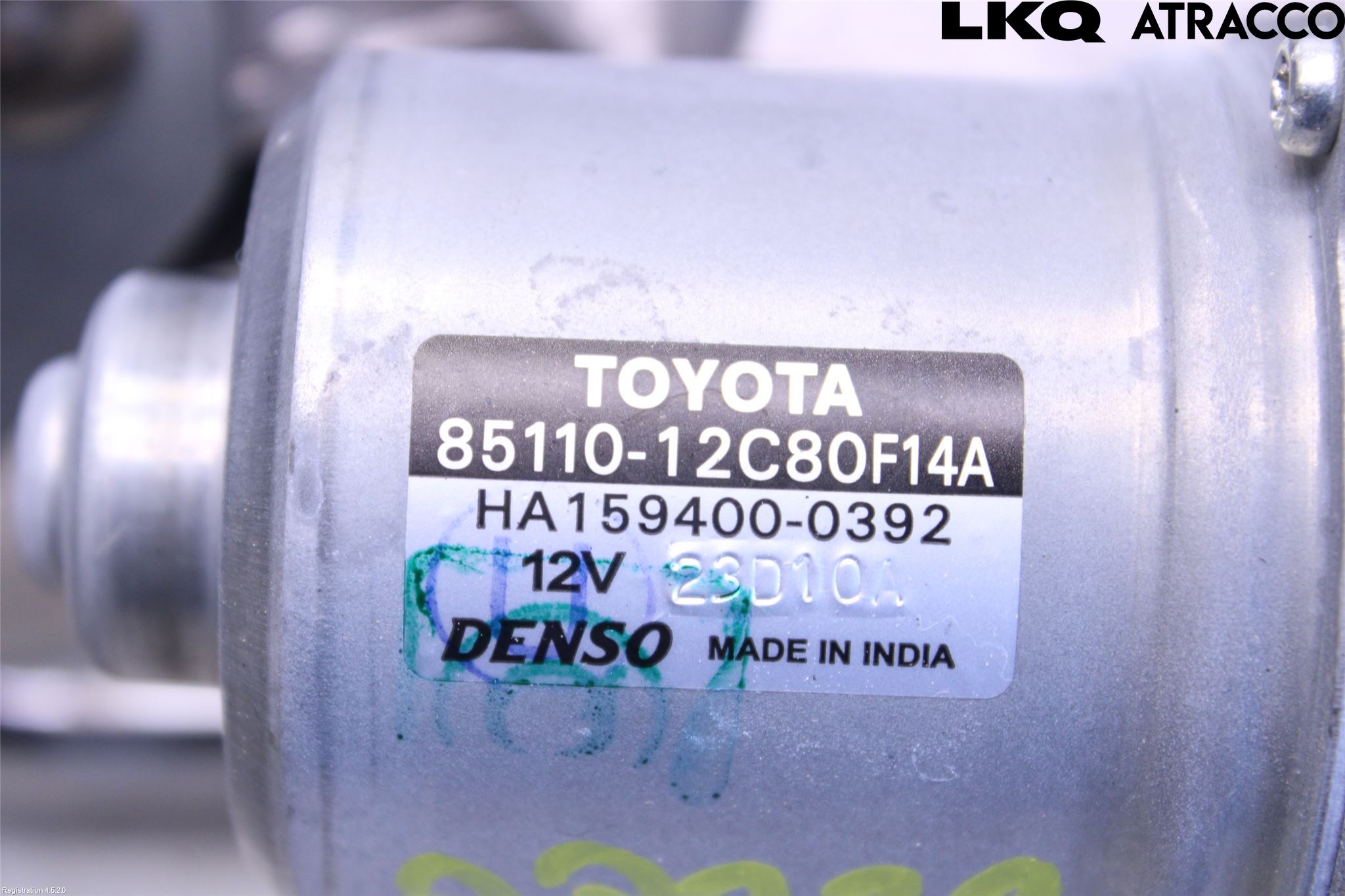Toyota COROLLA 19- Torkarmotor Vindruta