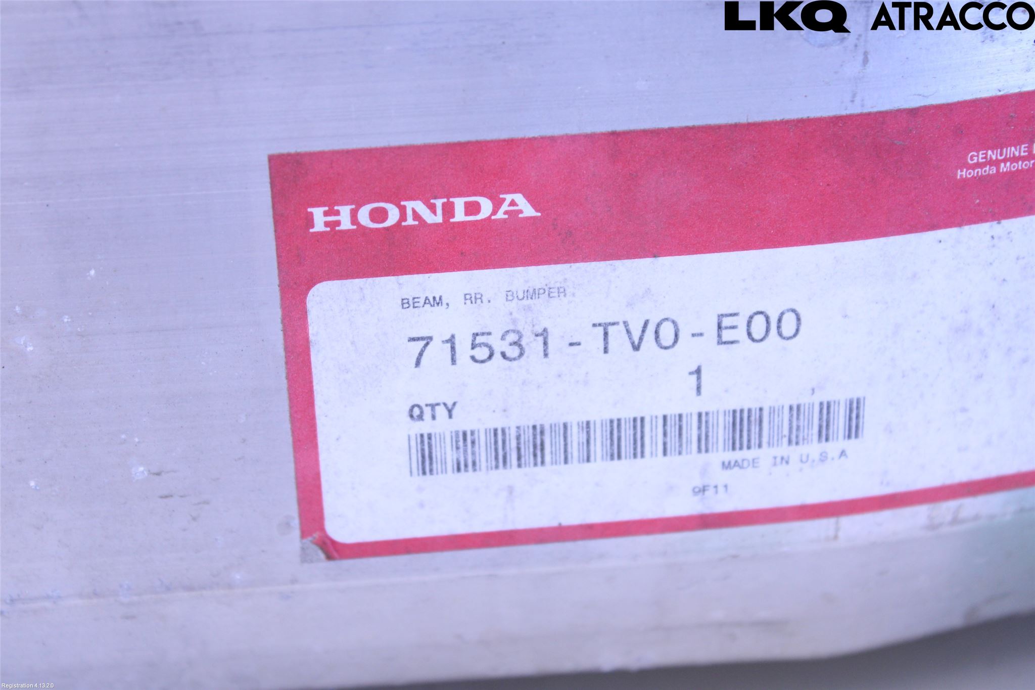 Honda CIVIC 12-16 Stötfångarbalk Bak