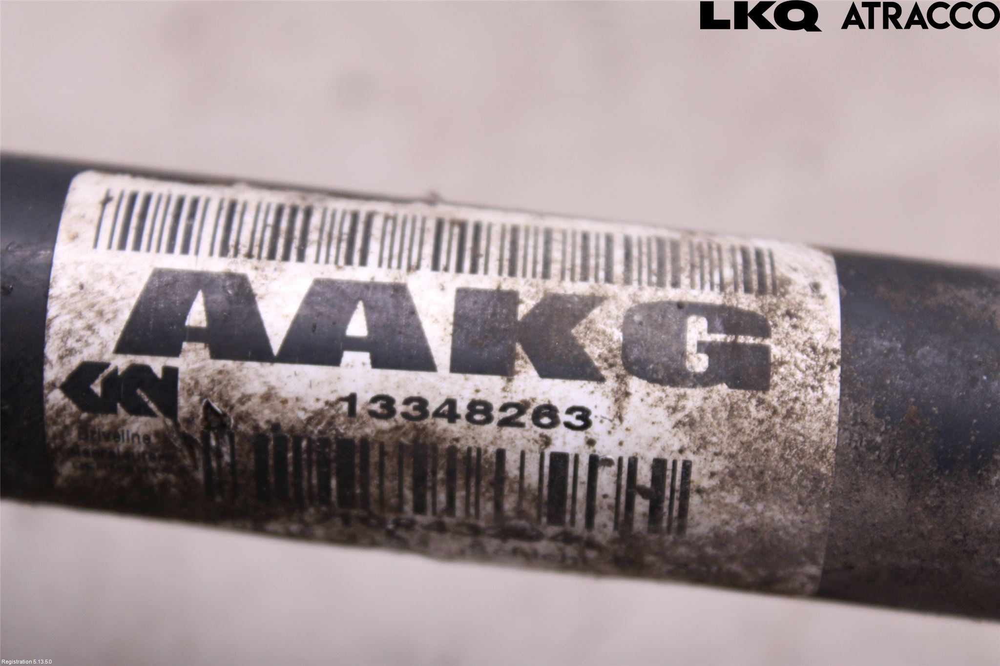 Opel ZAFIRA C 12-19 Drivaxel Fram Vänster