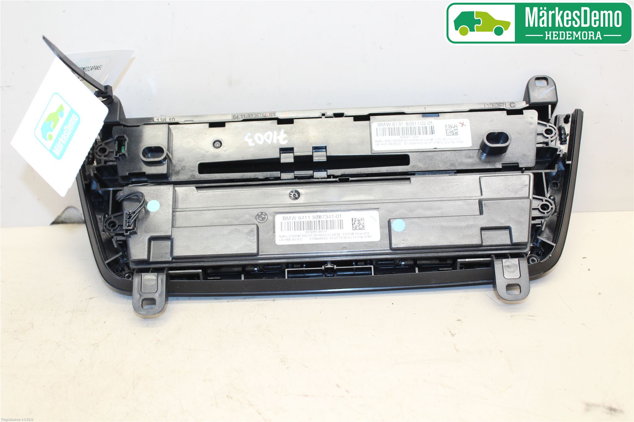BMW 3 F30/F31/F80 12-19 Cd Radio - Multimediapanel