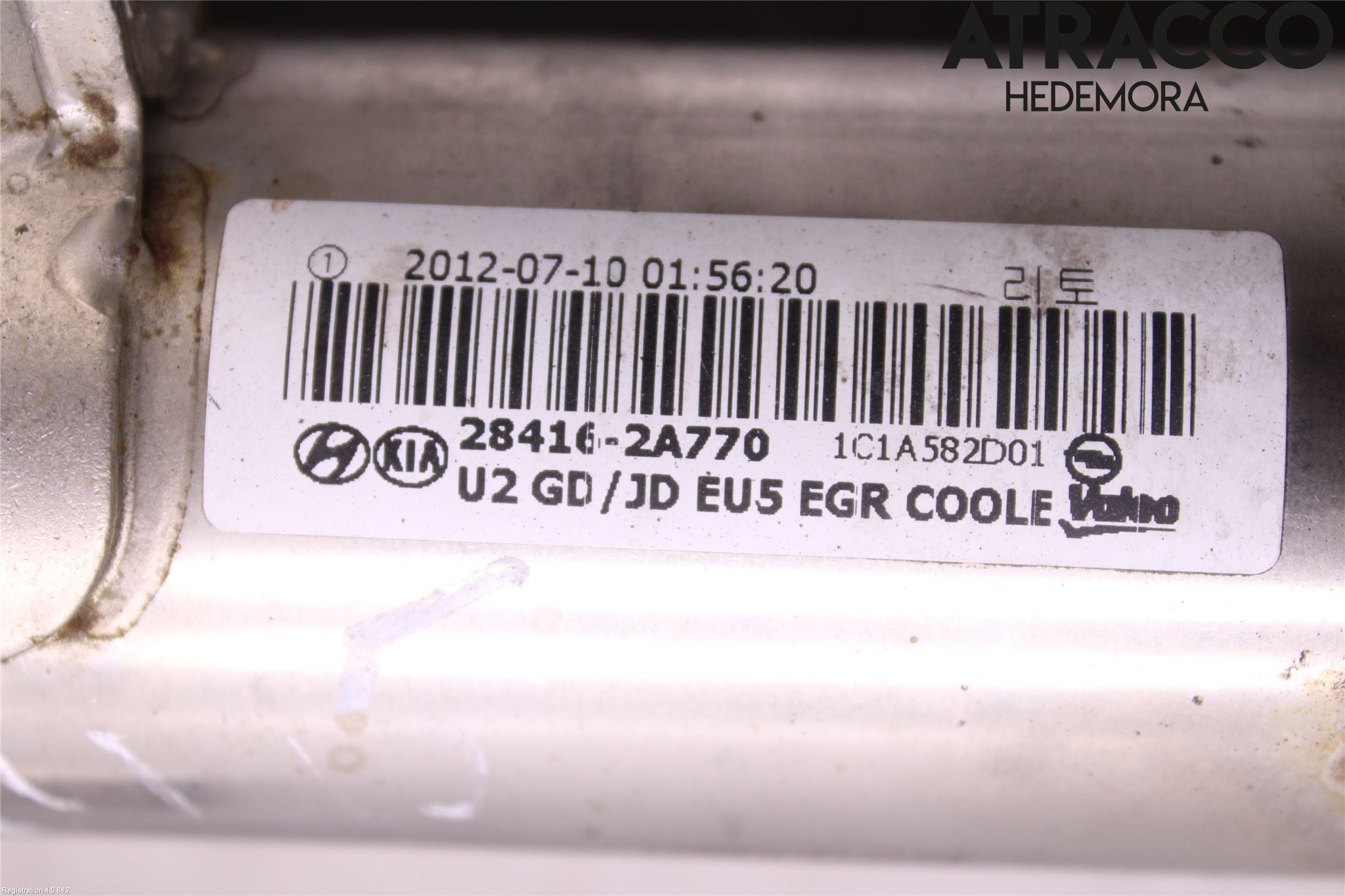 Kia CEED 12-18 Avgaskylare