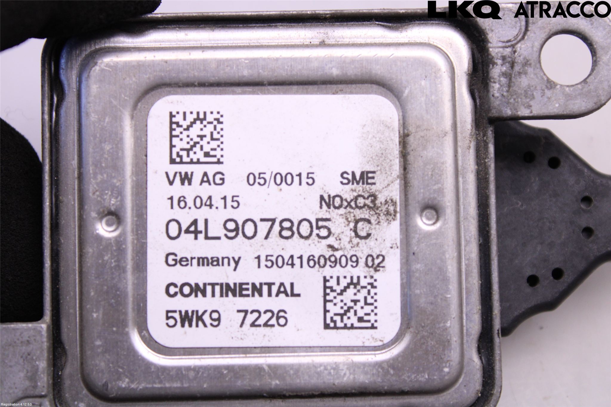 Volkswagen VW PASSAT 15-19 Sensor Avgas