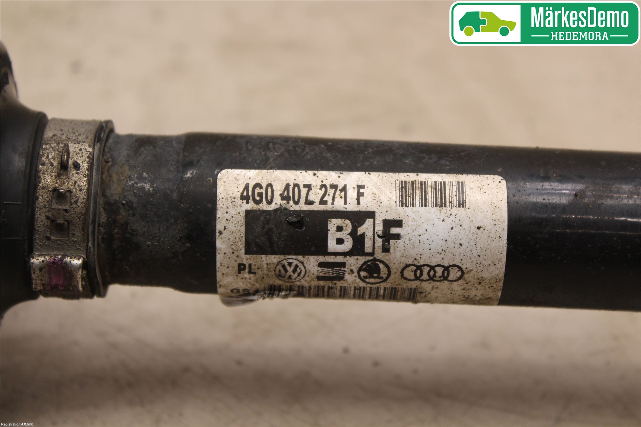 Audi A6 ALLROAD 12-18 Drivaxel Fram Höger