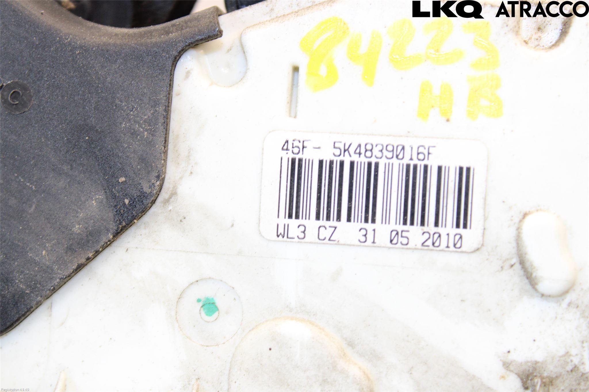 Volkswagen VW POLO 10-17 Låskista-Dörrlås