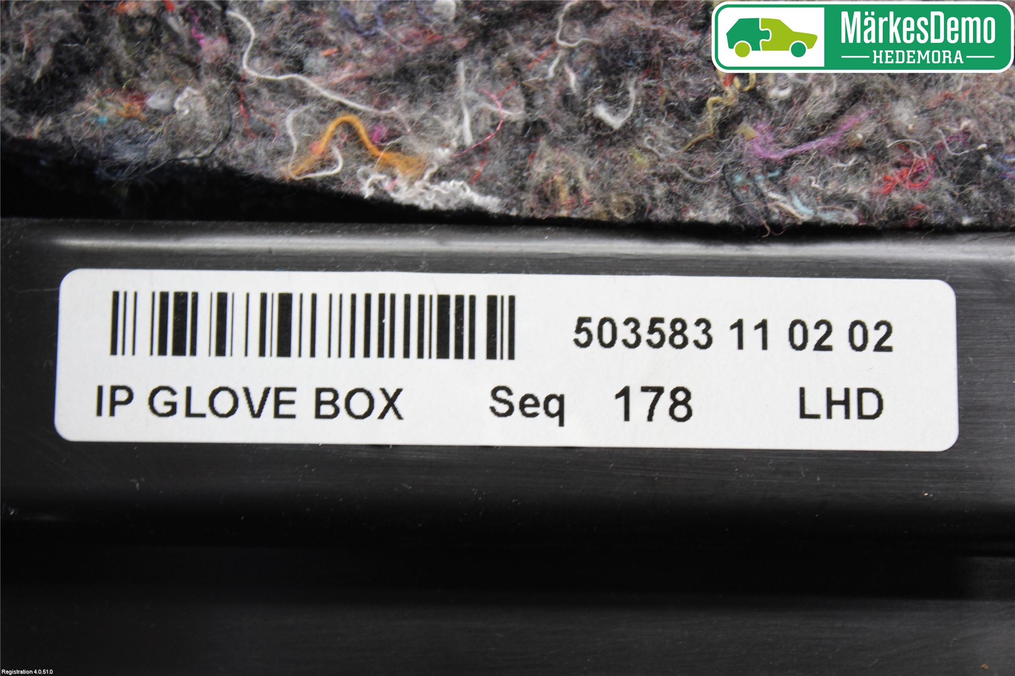 Jaguar XF 08-15 Handskfack