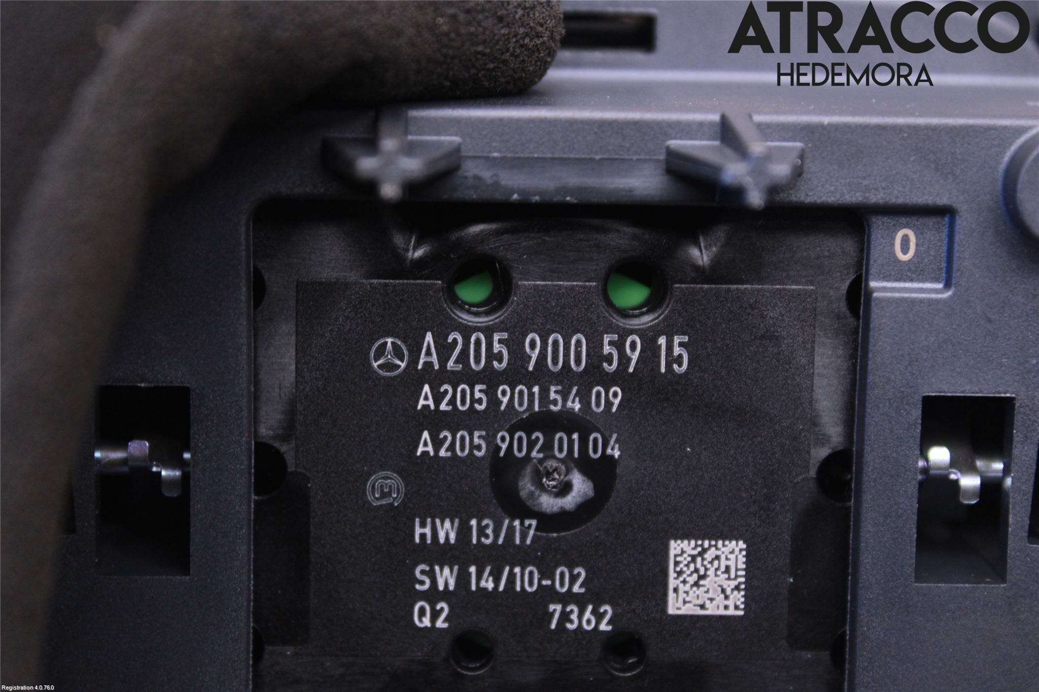 Mercedes-Benz MB C-KLASS (W205) 14-21 Strömställare Färddator