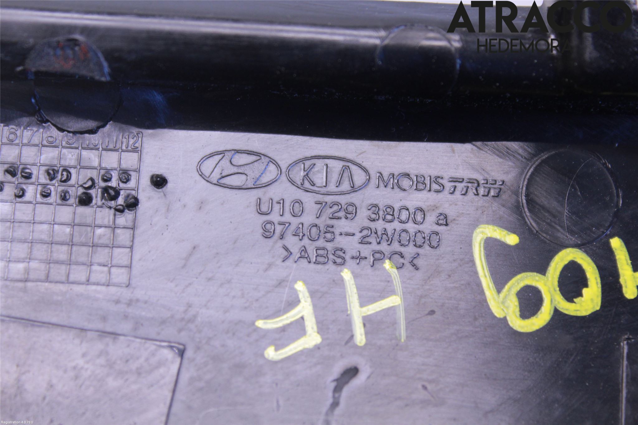 Hyundai SANTA FE 13-18 Defrosterkanal-Munstycke