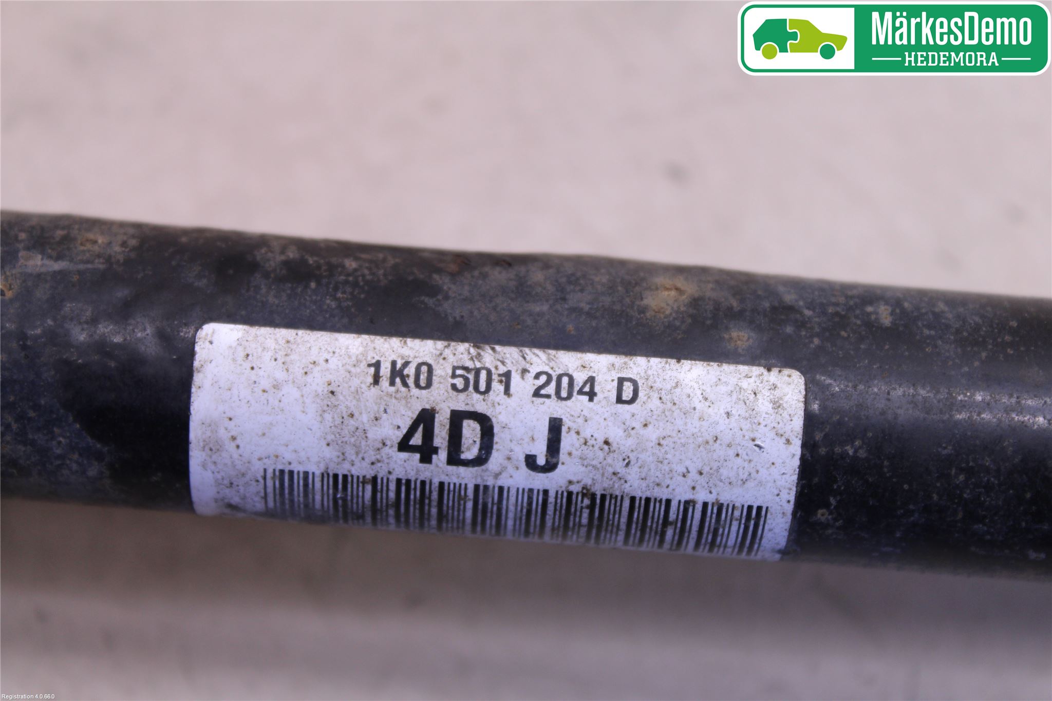 Volkswagen VW TIGUAN 07-16 Drivaxel Bak Höger