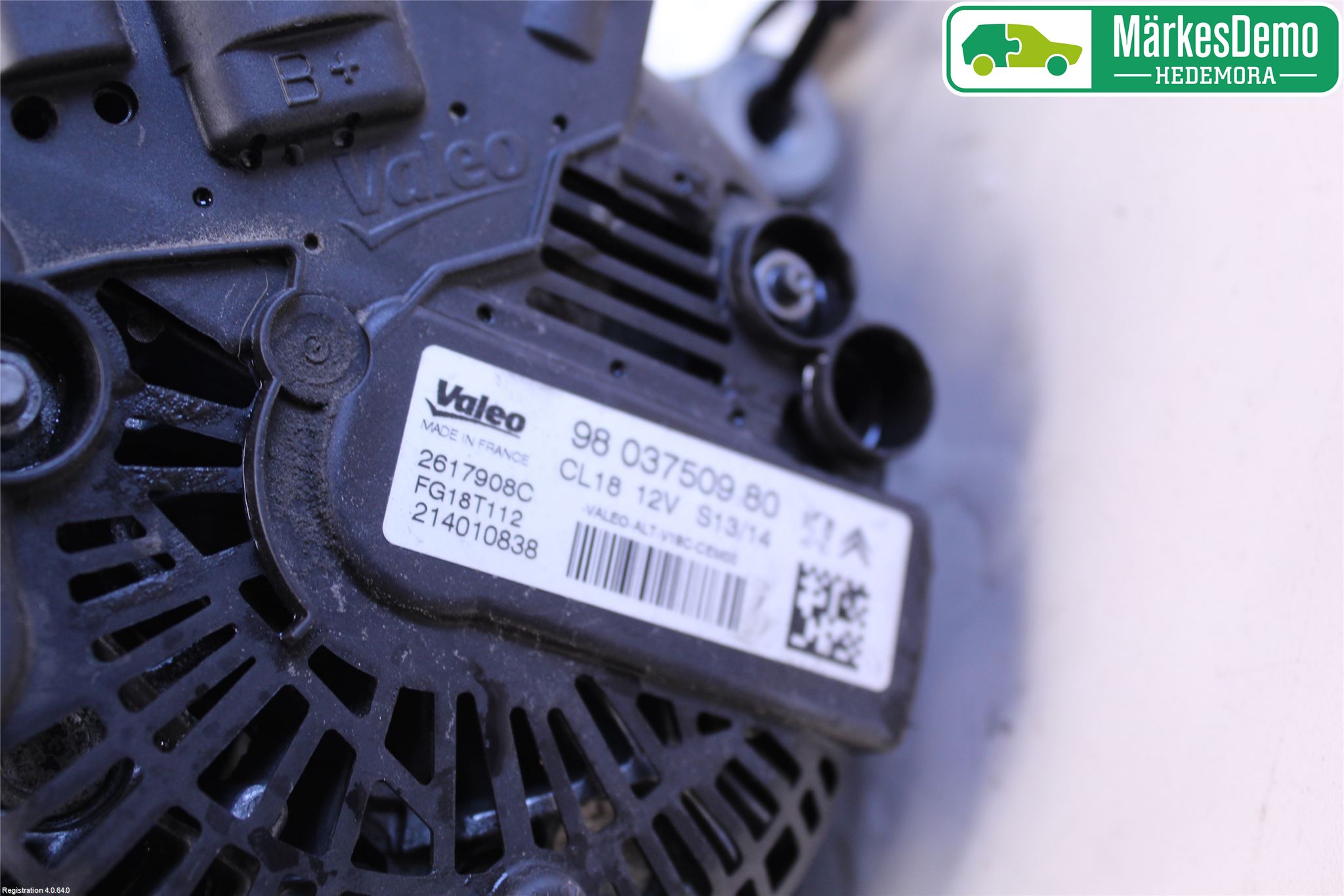 Peugeot 3008 09-16 Generator