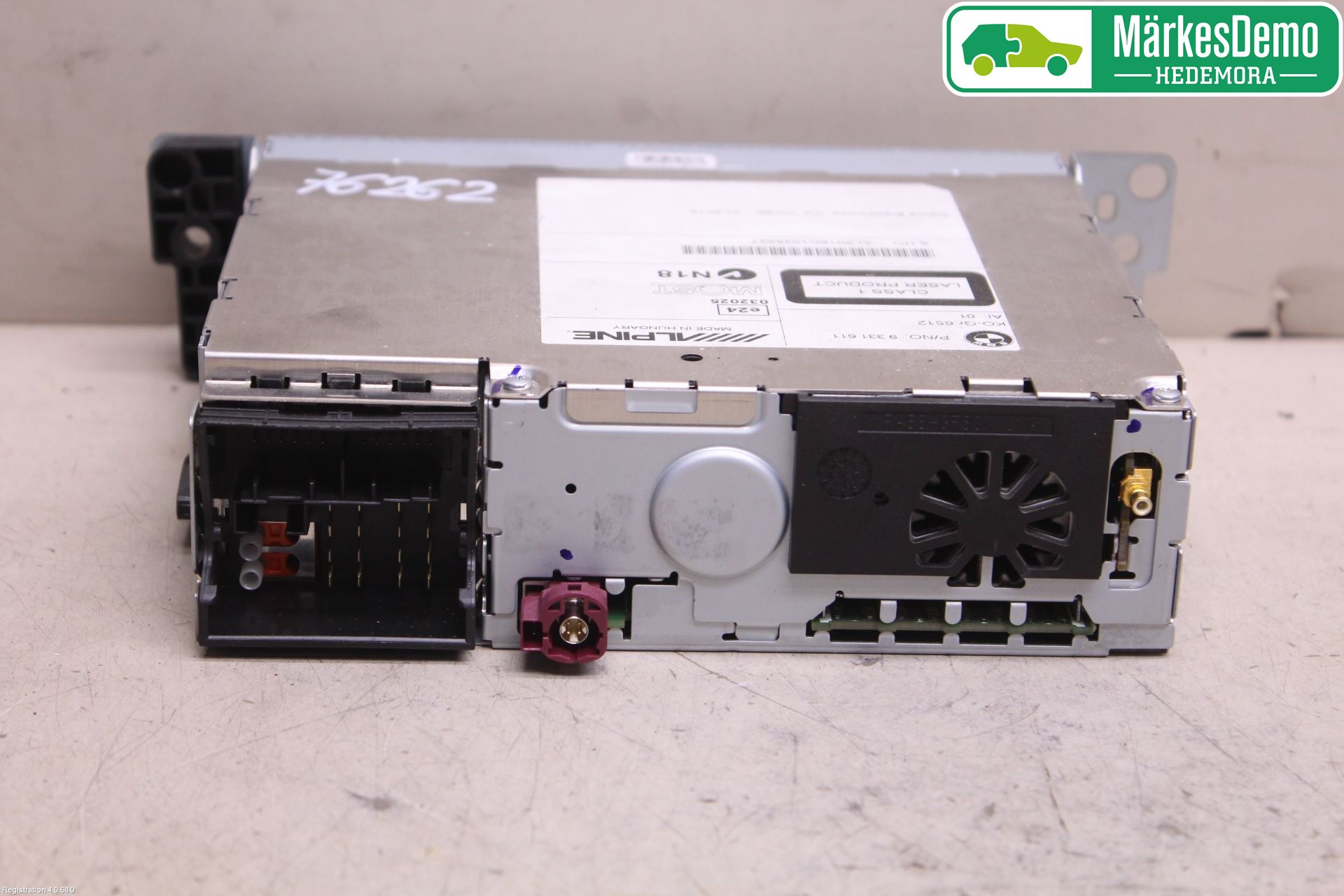 BMW 5 F10/F11/F18 09-17 Cd Radio - Multimediapanel