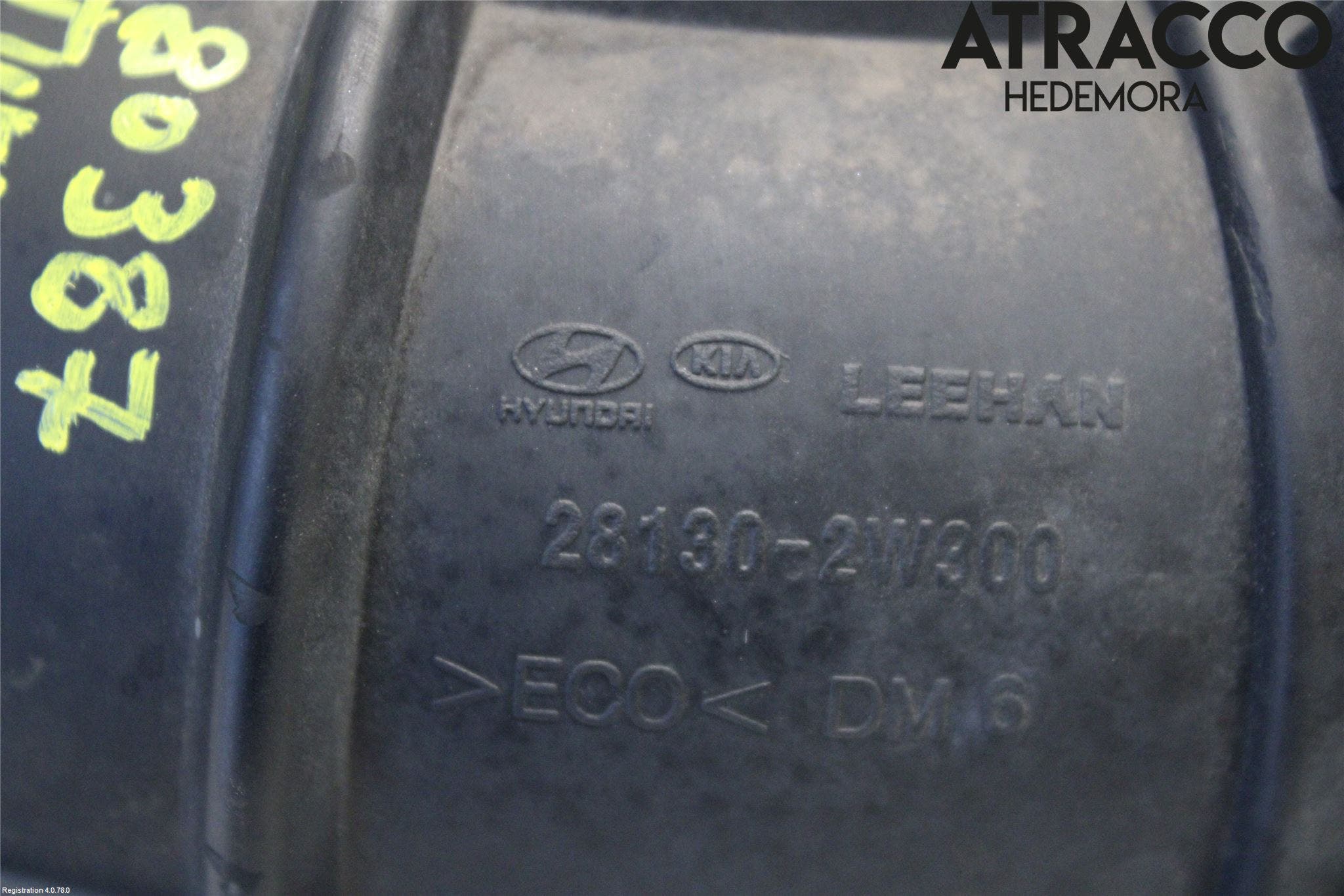 Hyundai SANTA FE 13-18 Injgummibälg-Slang