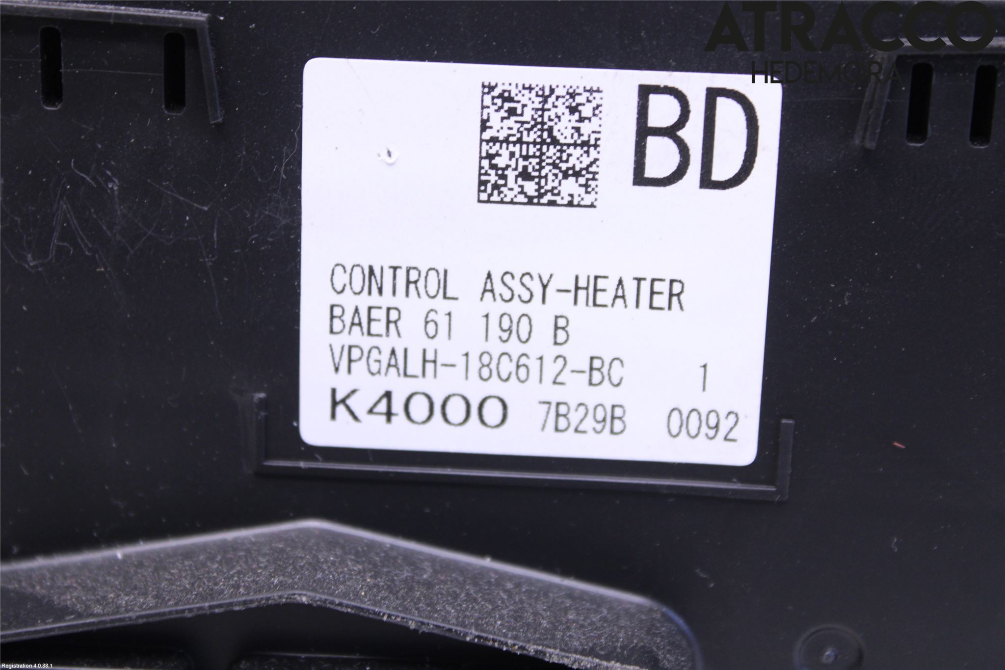 Mazda 3 III 14-19 Ac Styrenhet Ac Manöveren