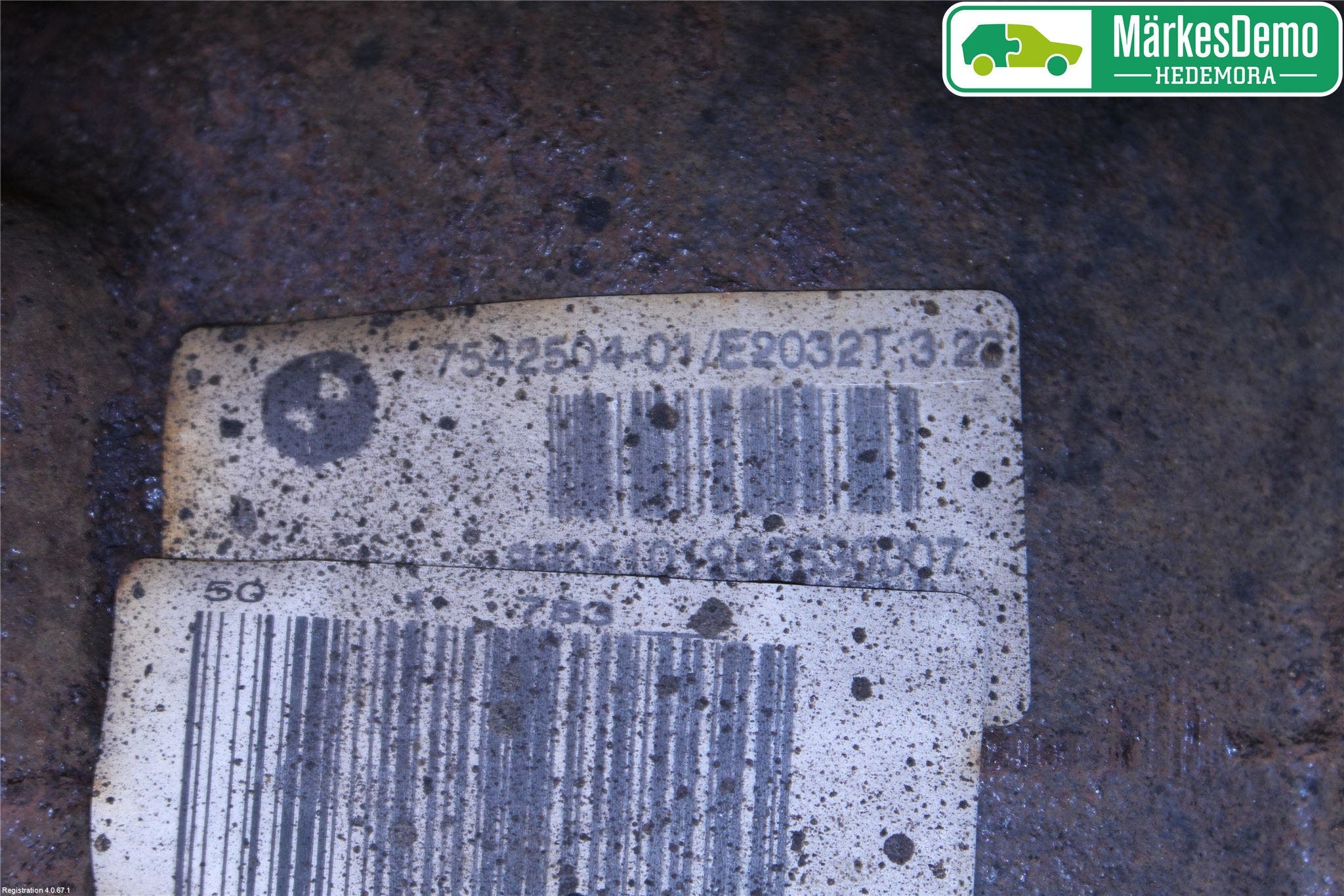 BMW 5 E60/61 Sed/Tou 02-10 Bakväxel-Diff