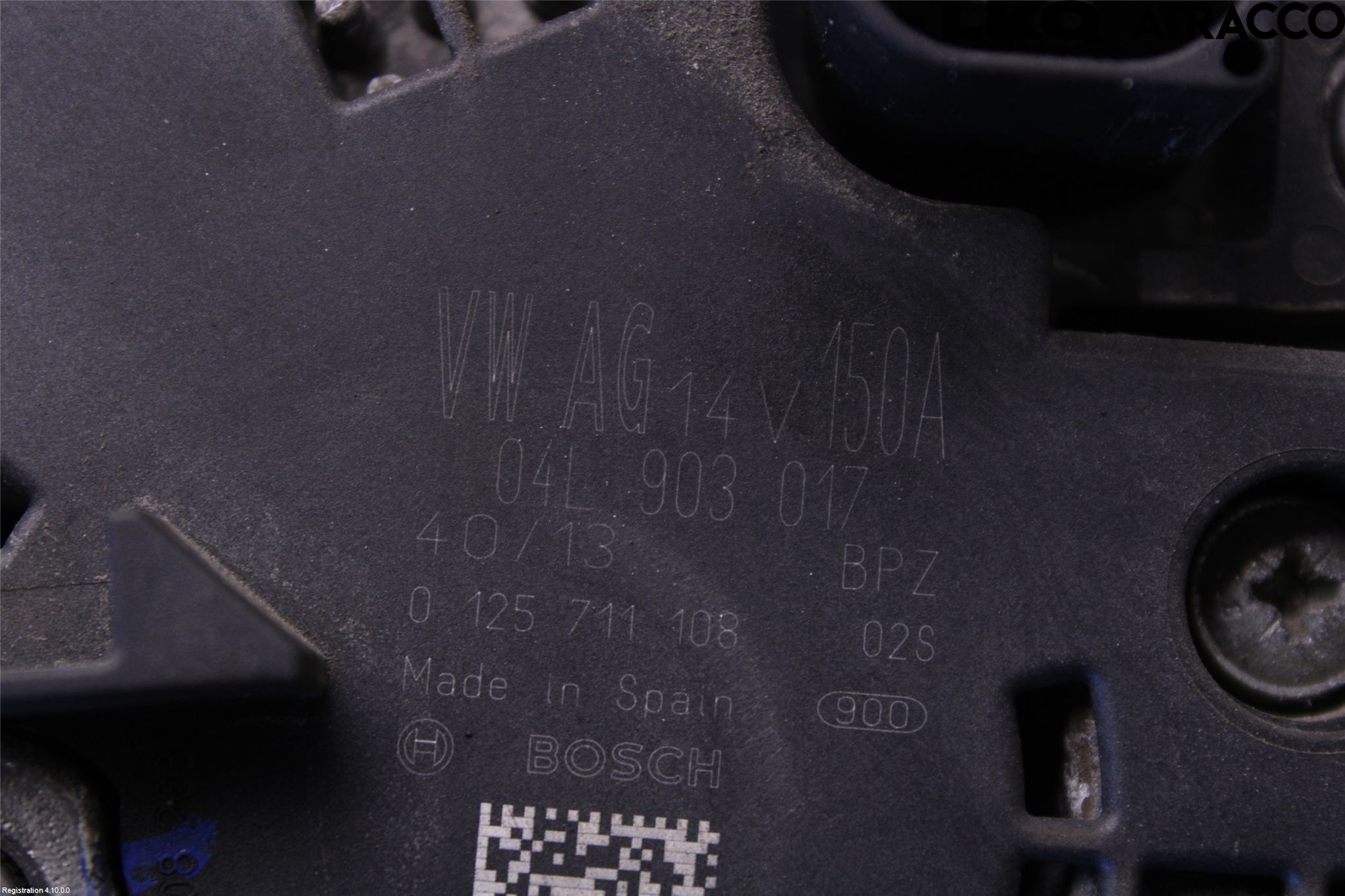 Audi A4 12-15 Generator