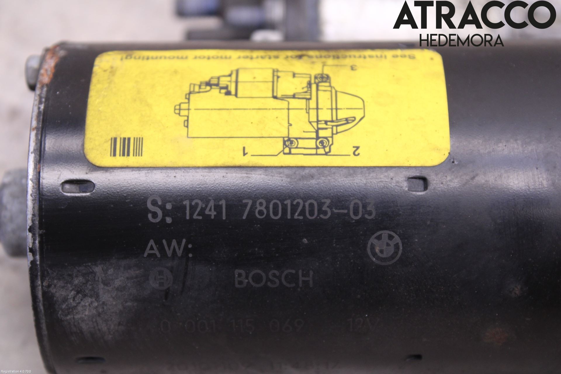 BMW 5 F10/F11/F18 09-17 Startmotor Diesel