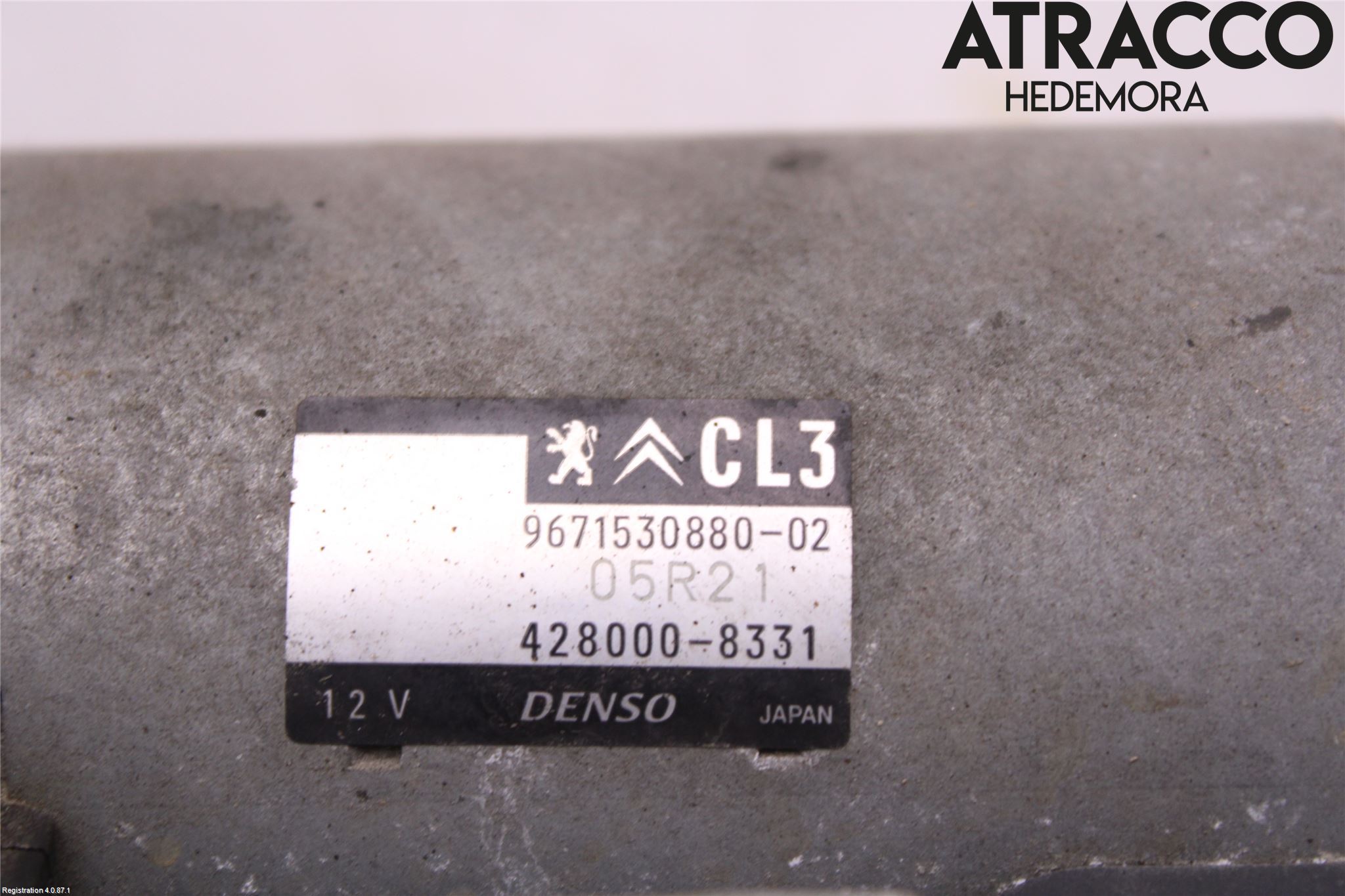 Citroen C3 10-17 Startmotor