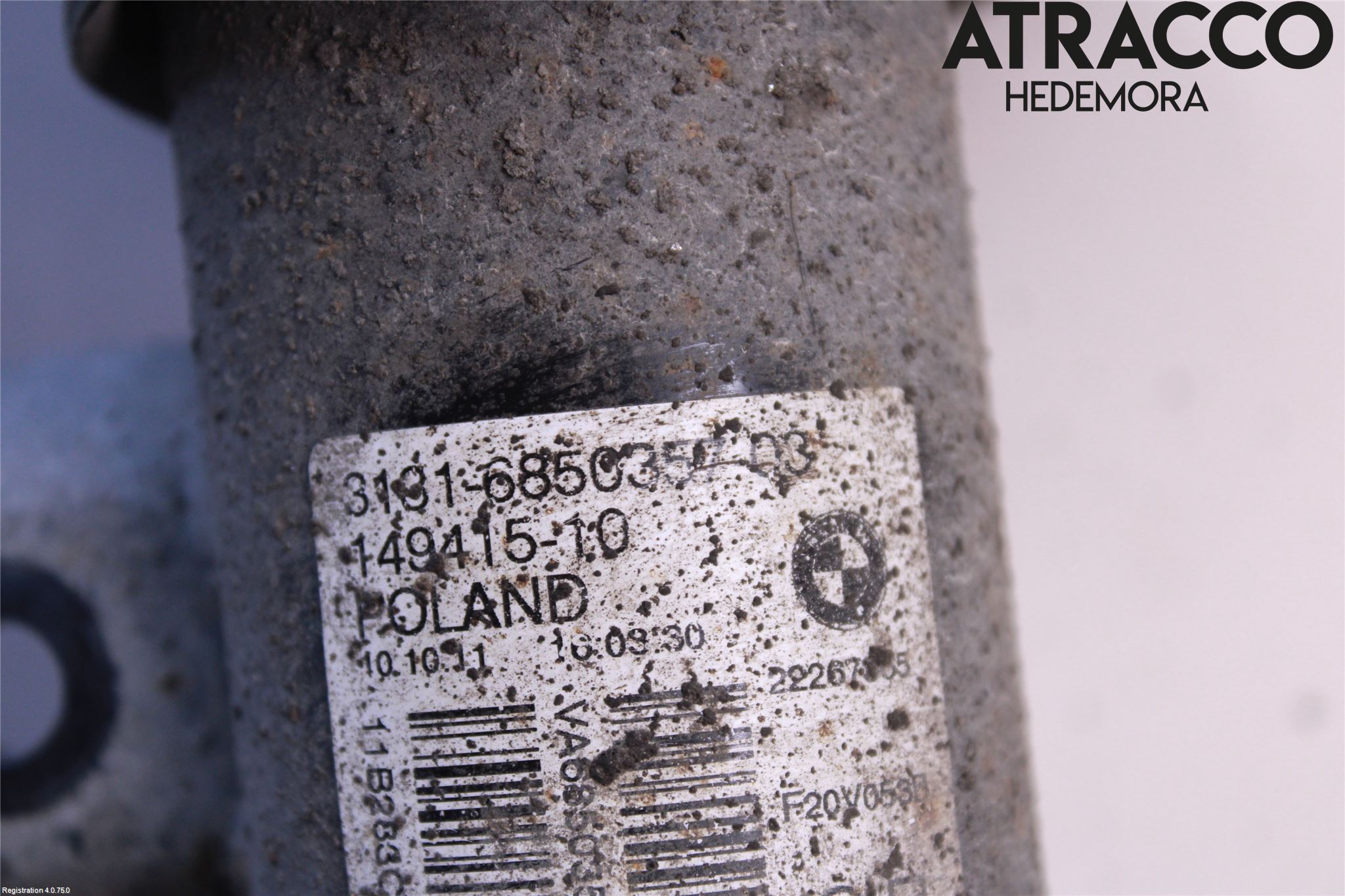 BMW 1 F20/F21 11-19 Fjäderben Fram Höger