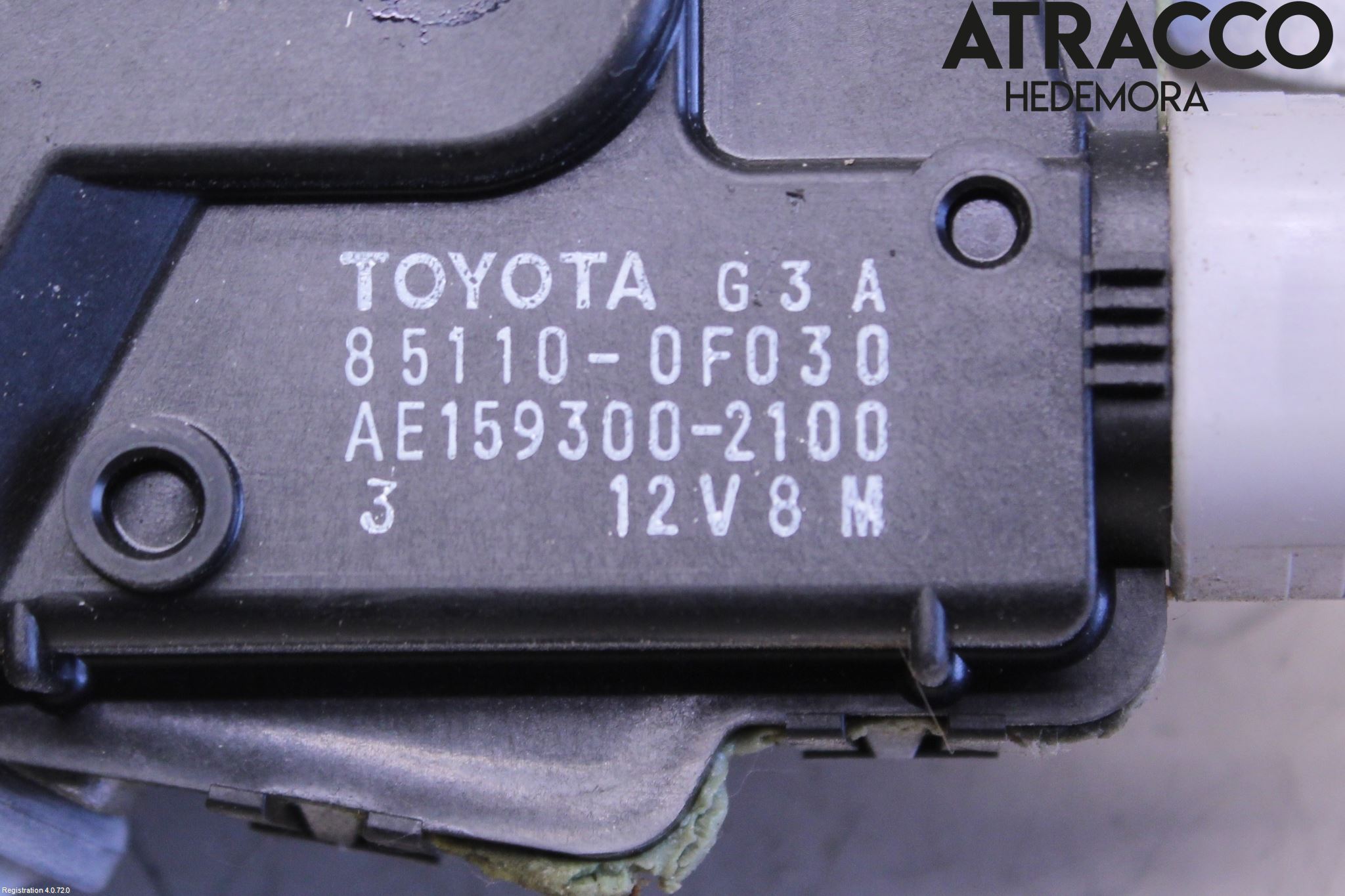 Toyota VERSO 09-18 Torkarmotor Vindruta