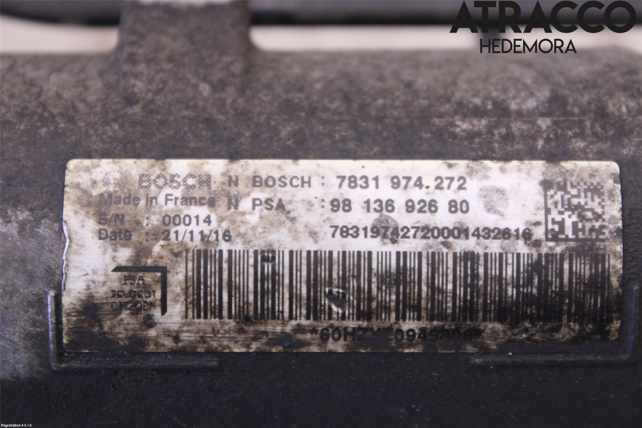 Citroen JUMPY/E-JUMPY 16- Styrväxel Servo -Snäcka