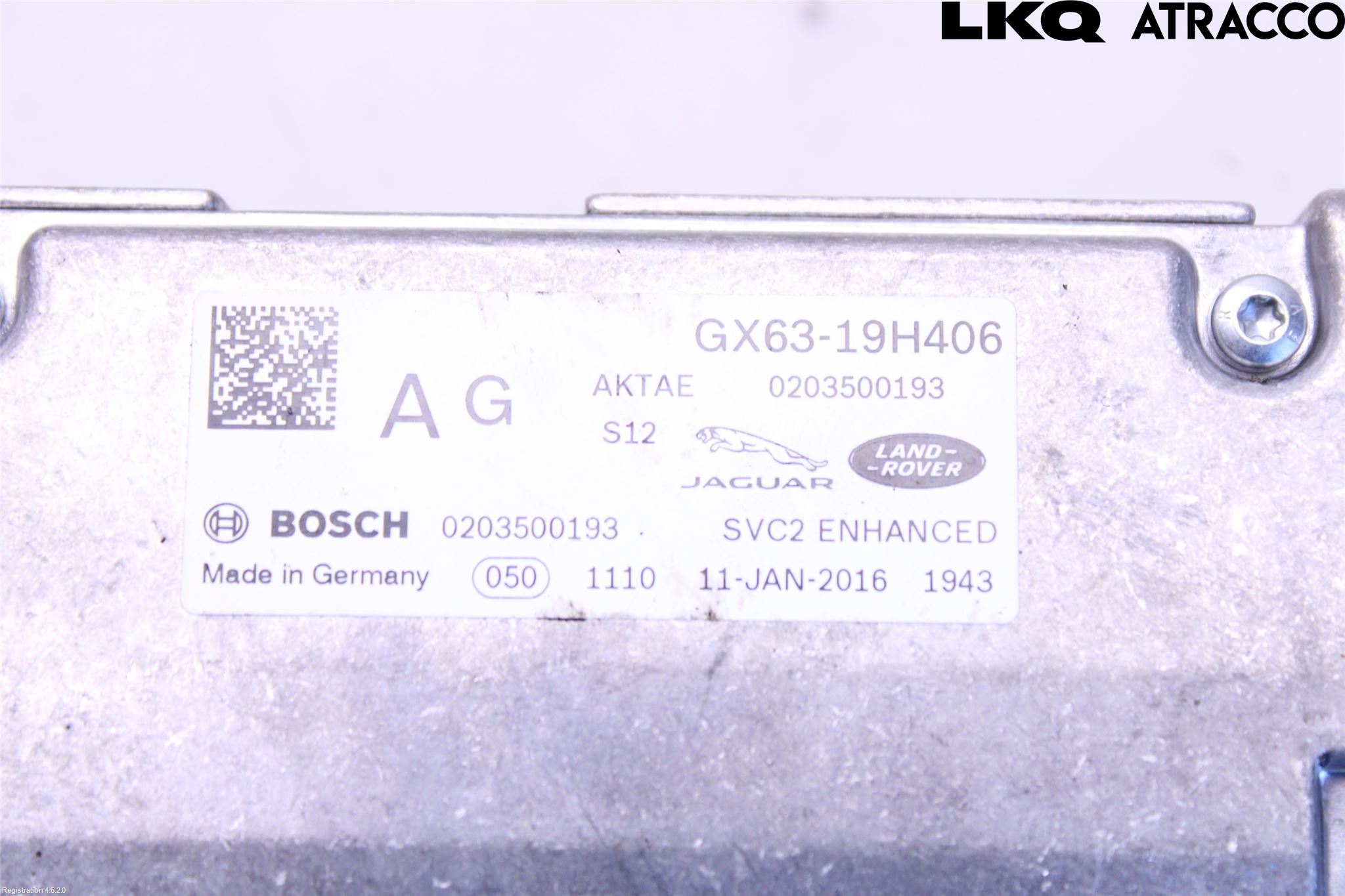 Jaguar XE (X760) 15-24 Sensor Aktivt Kollisionsskydd