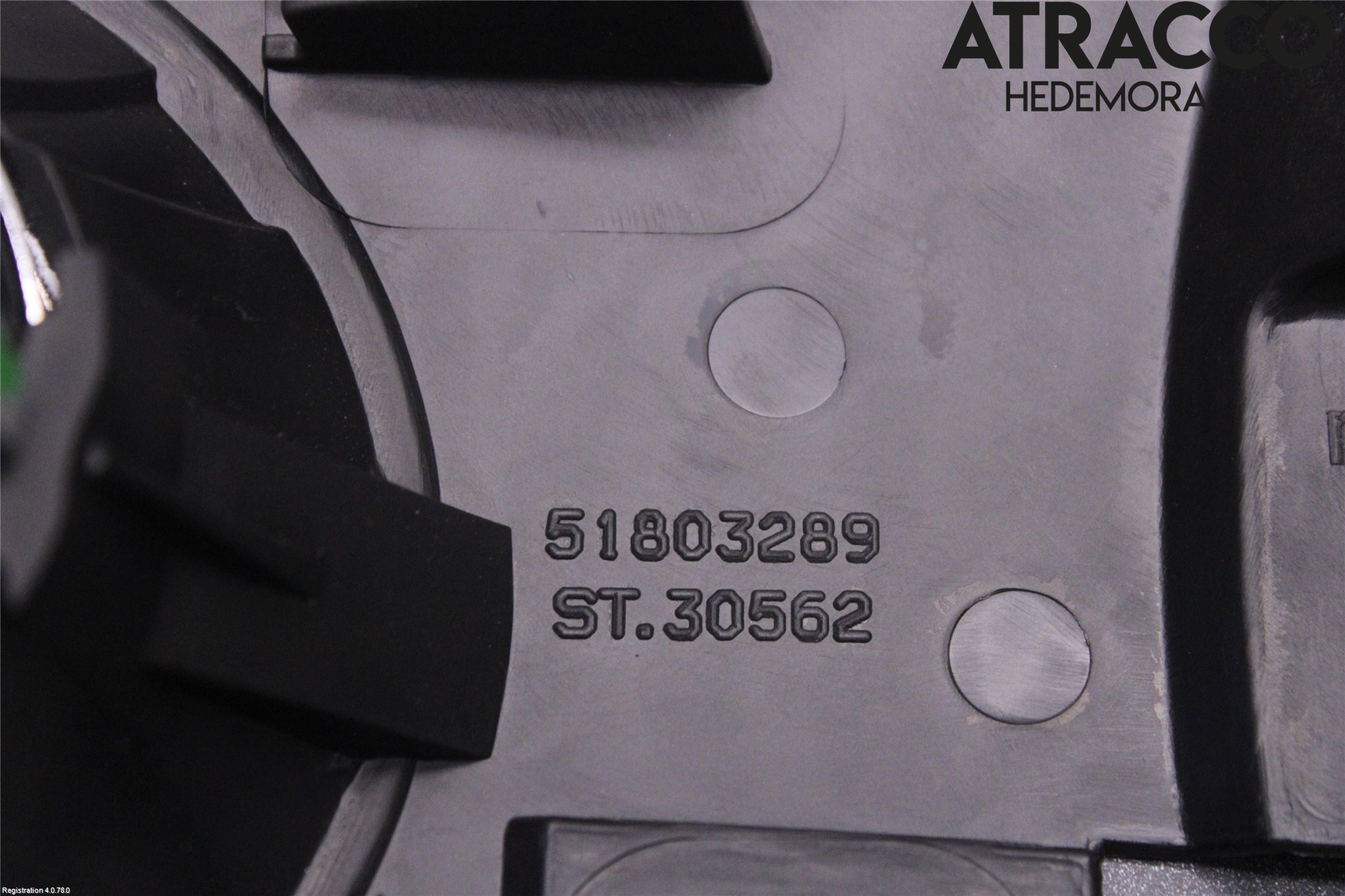 Fiat 500 07- Instrumentbräda Inlägg-Dekorlist