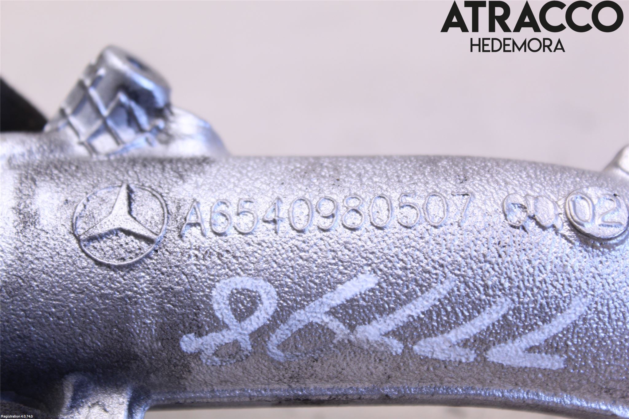 Mercedes-Benz MB E-KLASS (W213) 16-23 Laddluft-Intercoolerrör