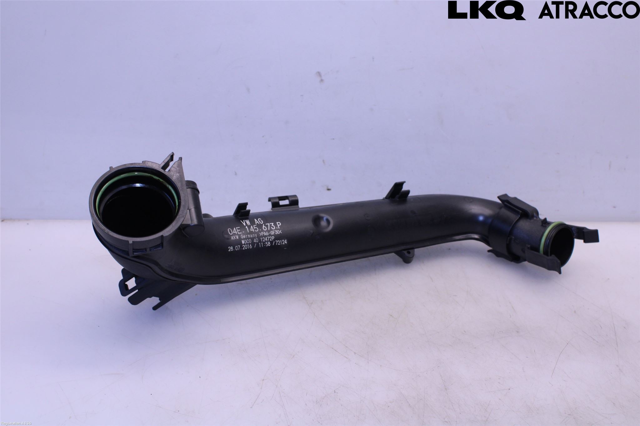 Volkswagen VW PASSAT 15-19 Laddluft-Intercoolerrör