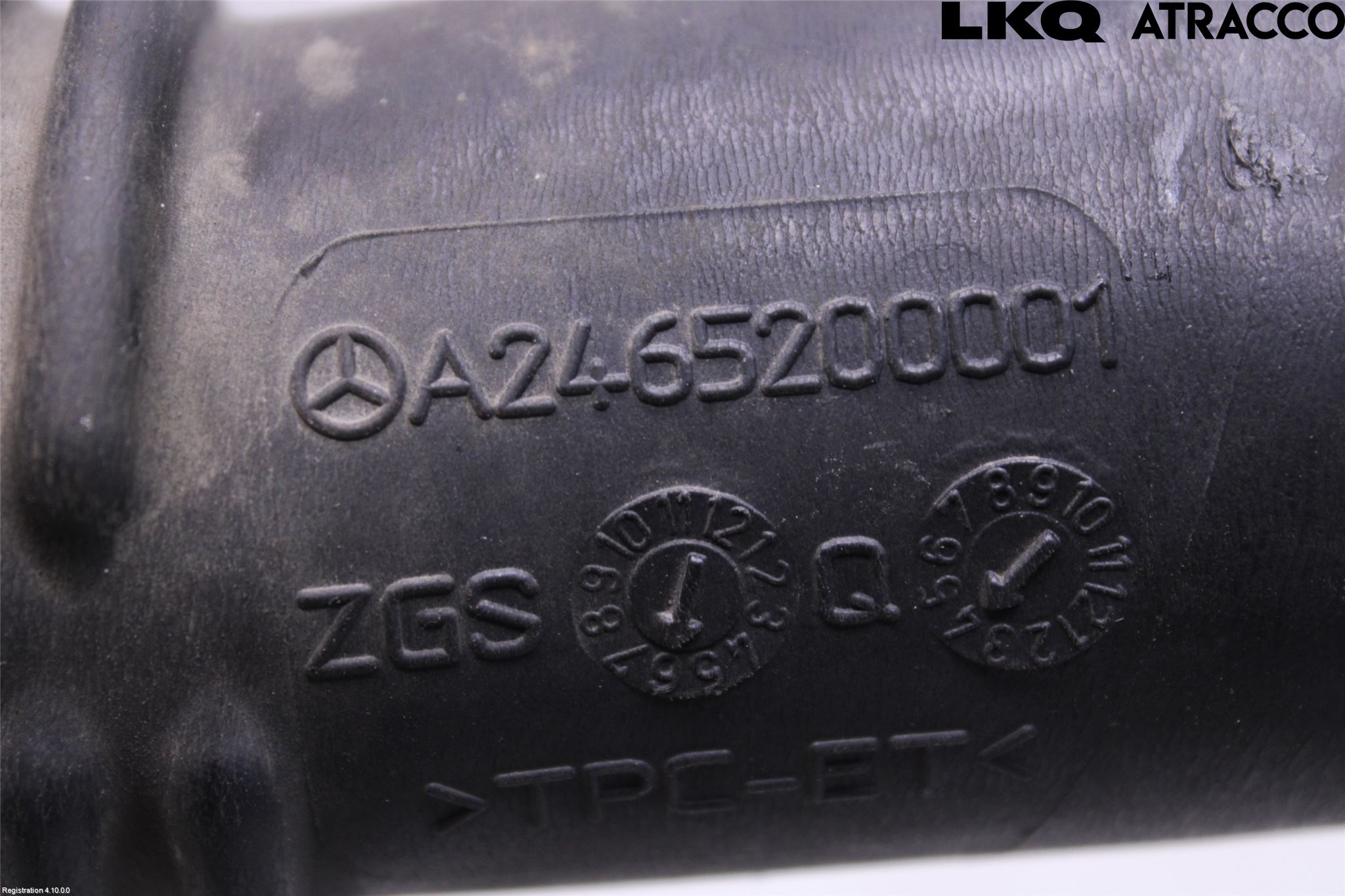Mercedes-Benz MB A-KLASS (W176) 13-18 Laddluft-Intercoolerrör