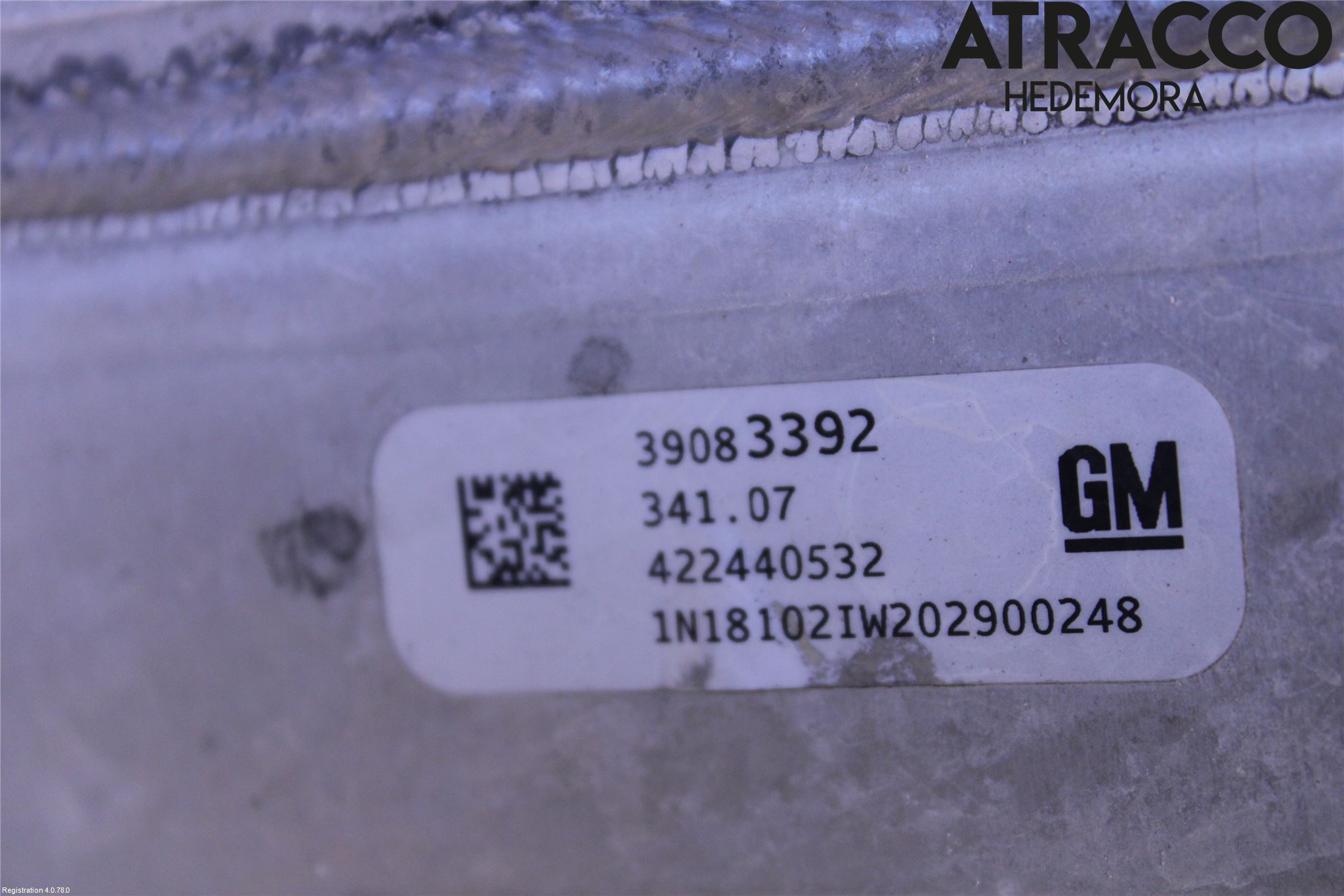 Opel INSIGNIA 17- Laddluft-Intercooler Kyl