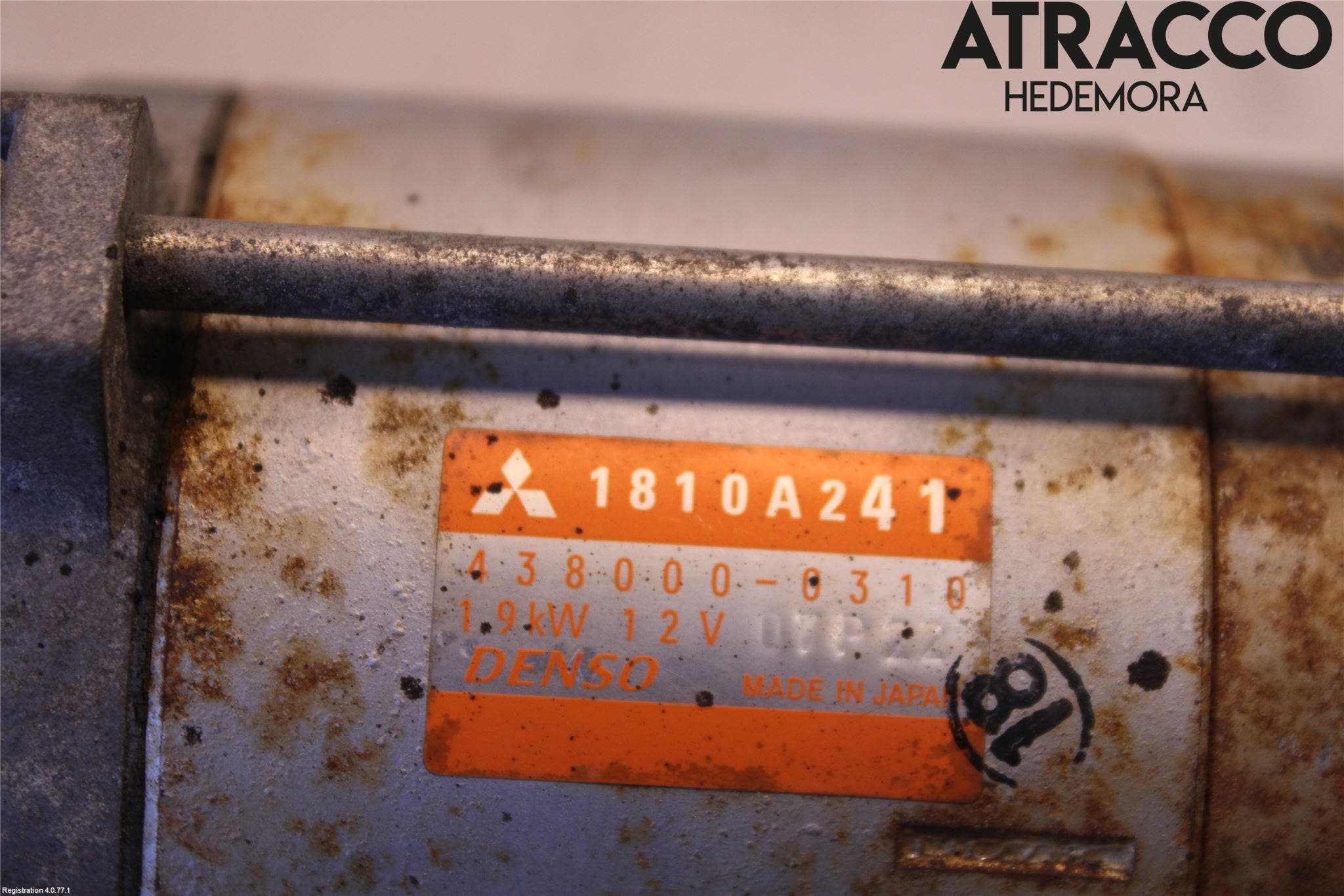 Mitsubishi OUTLANDER 13-21 Startmotor Diesel