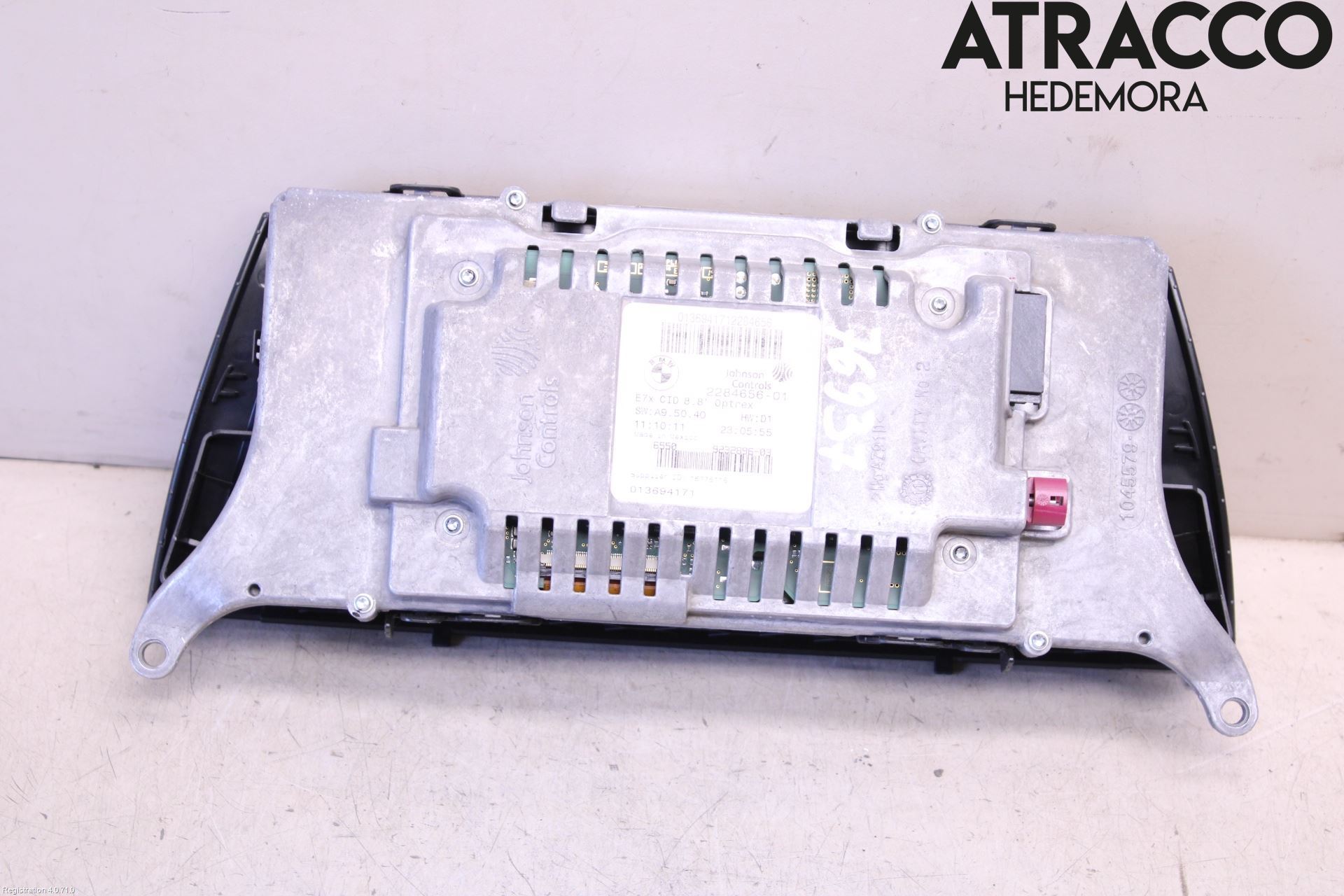 BMW X6 E71/E72   08-14 Cd Radio - Multimediapanel