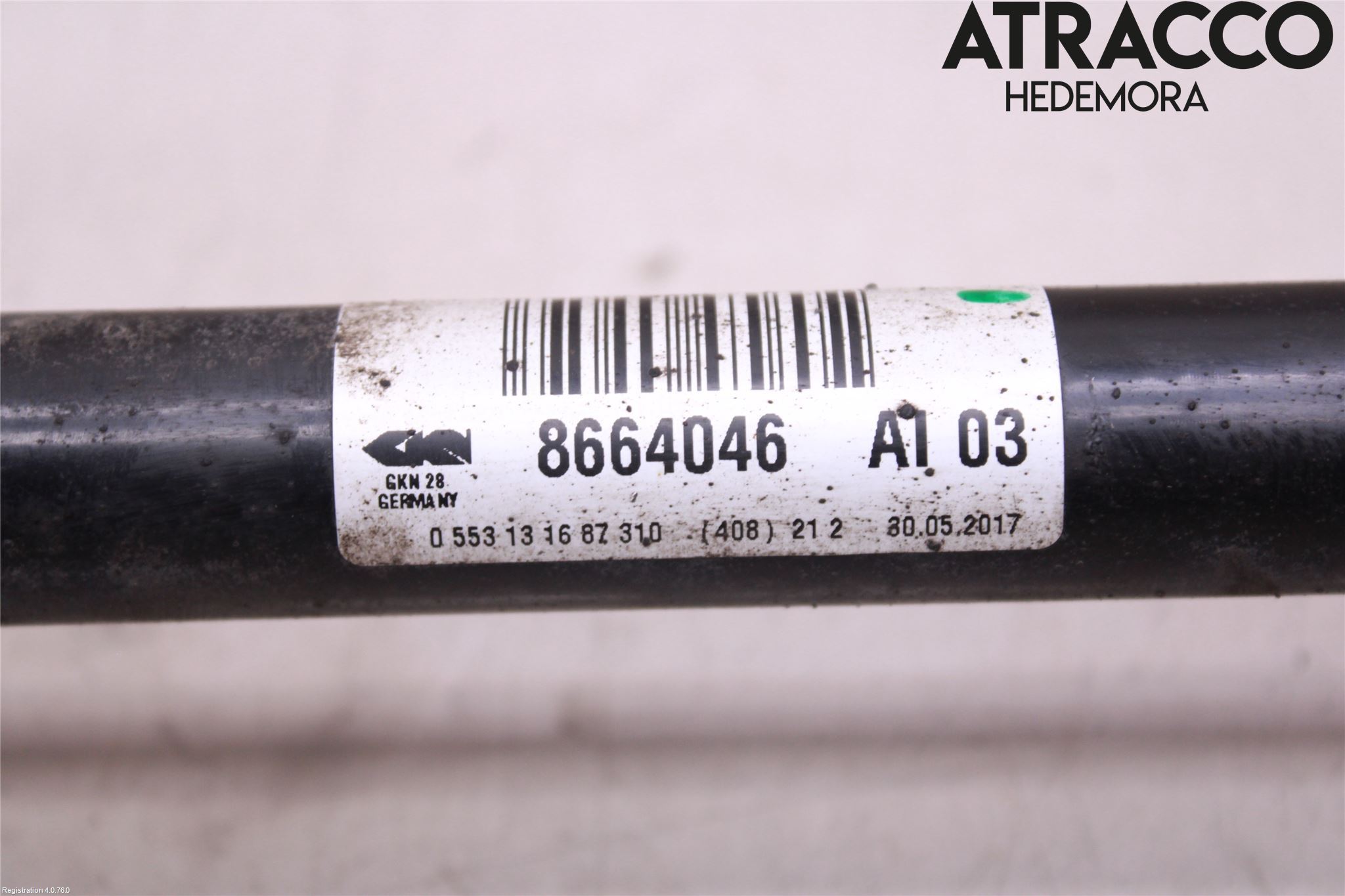 BMW 5 G30/G31/F90 17-23 Drivaxel Bak Höger