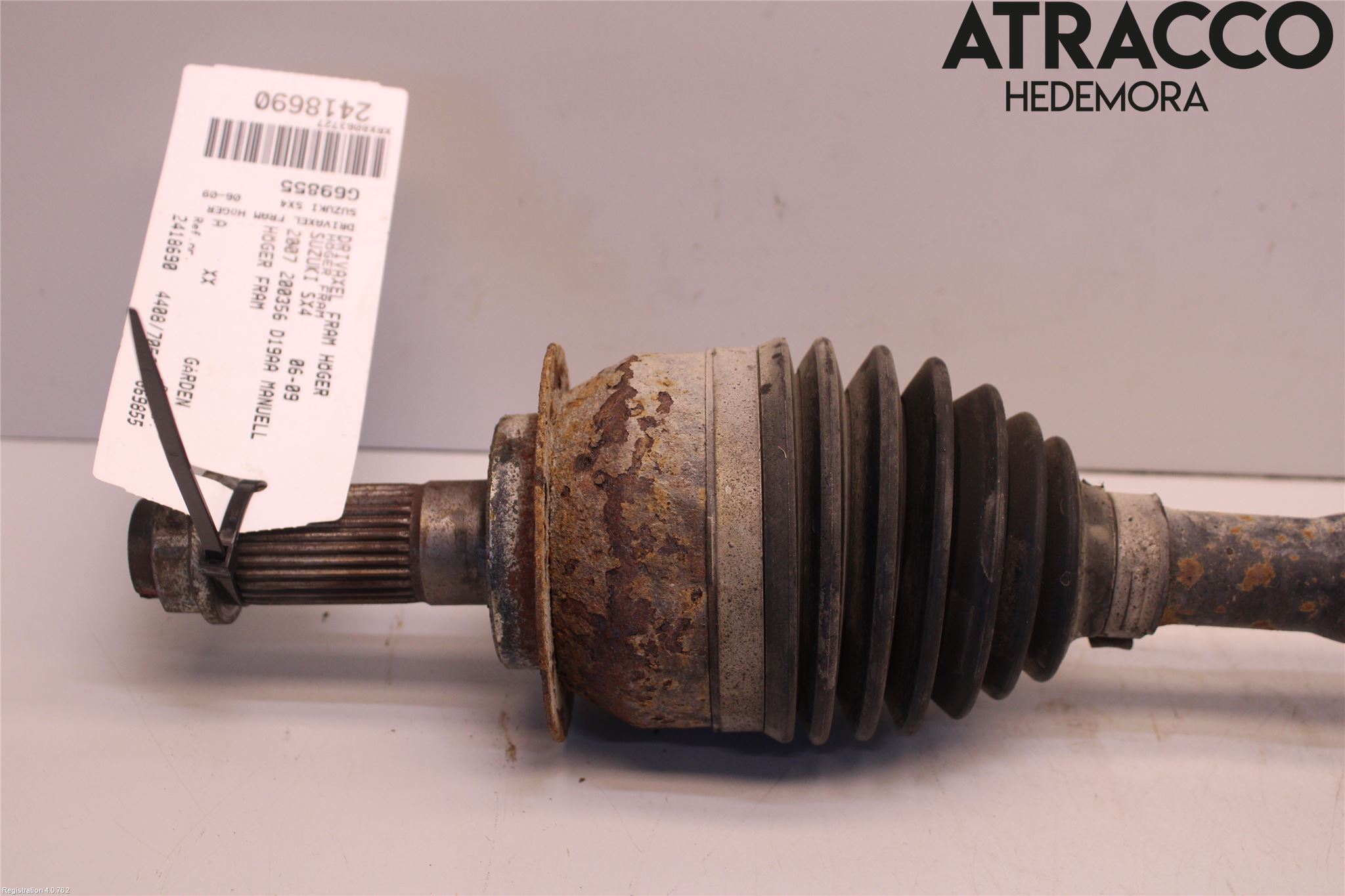 Suzuki SX4 06-09 Drivaxel Fram Höger