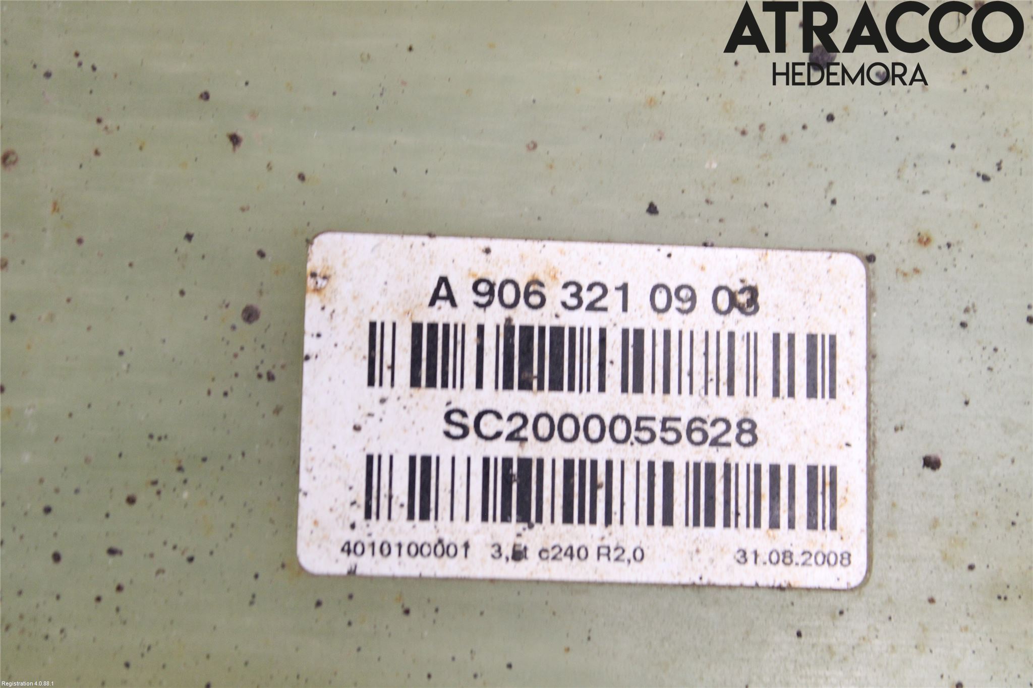 Volkswagen VW CRAFTER 06-16 Fjäder Fram Blad