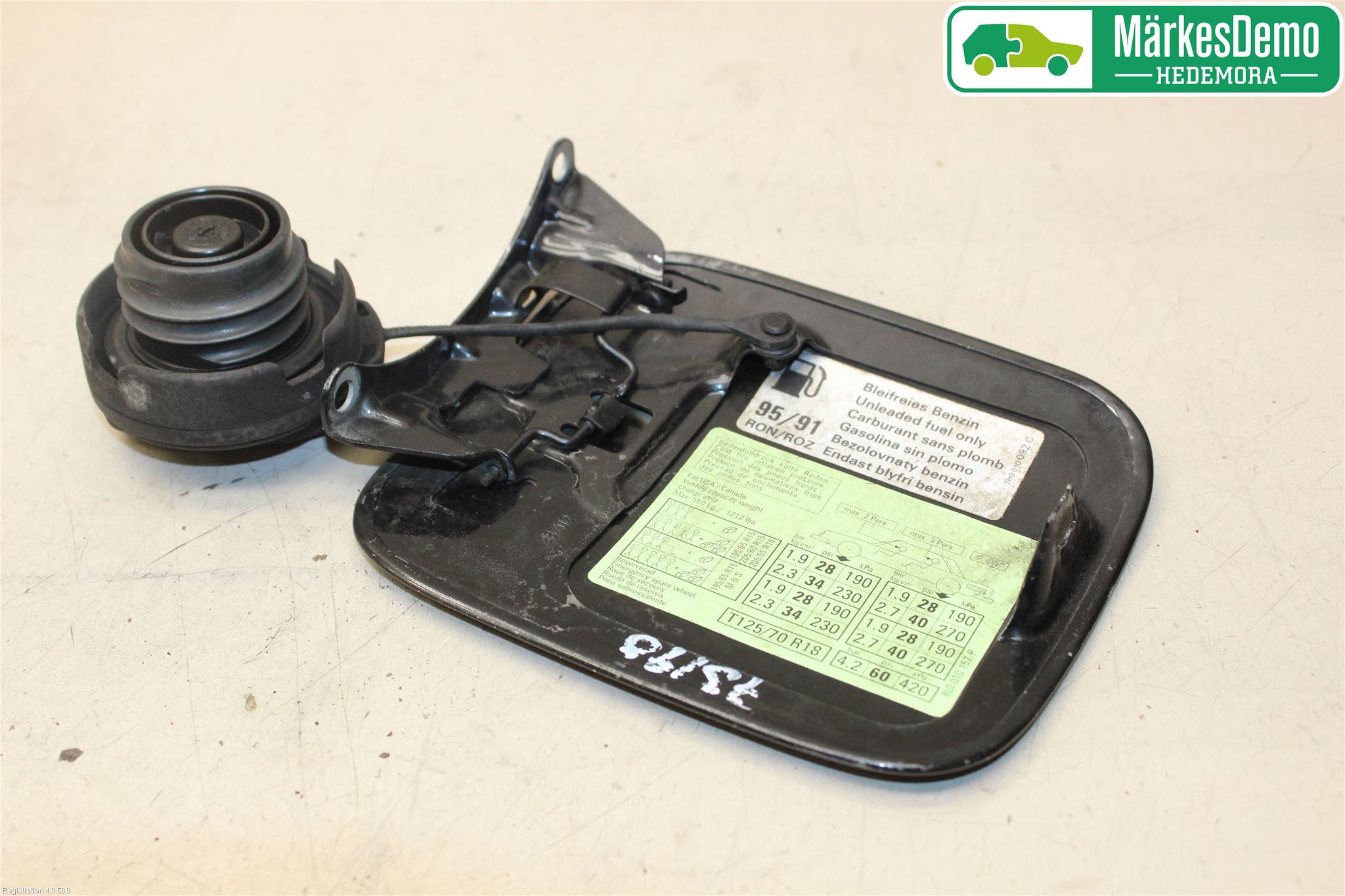 Audi A3/S3     96-03 Tanklucka