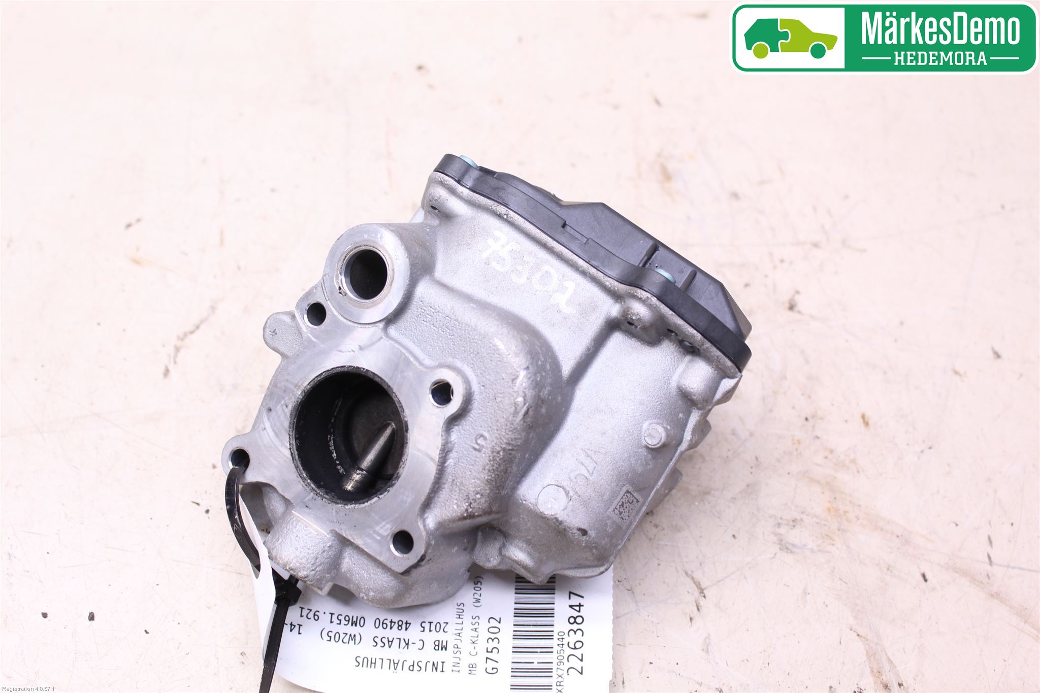 Mercedes-Benz MB C-KLASS (W205) 14-21 Egr Ventil