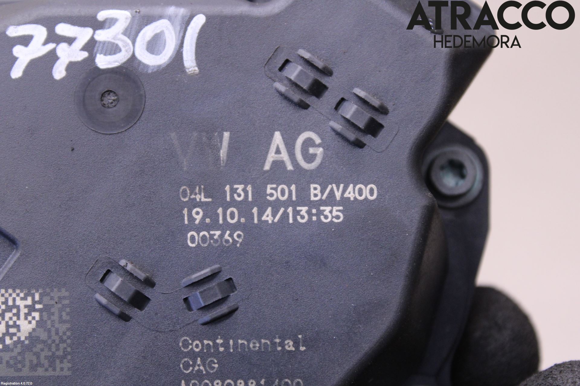 Audi A4 12-15 Injspjällhus