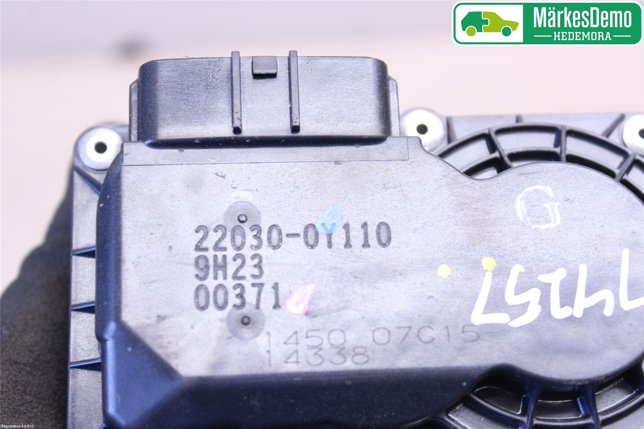 Toyota YARIS XP130 15-20 Injspjällhus